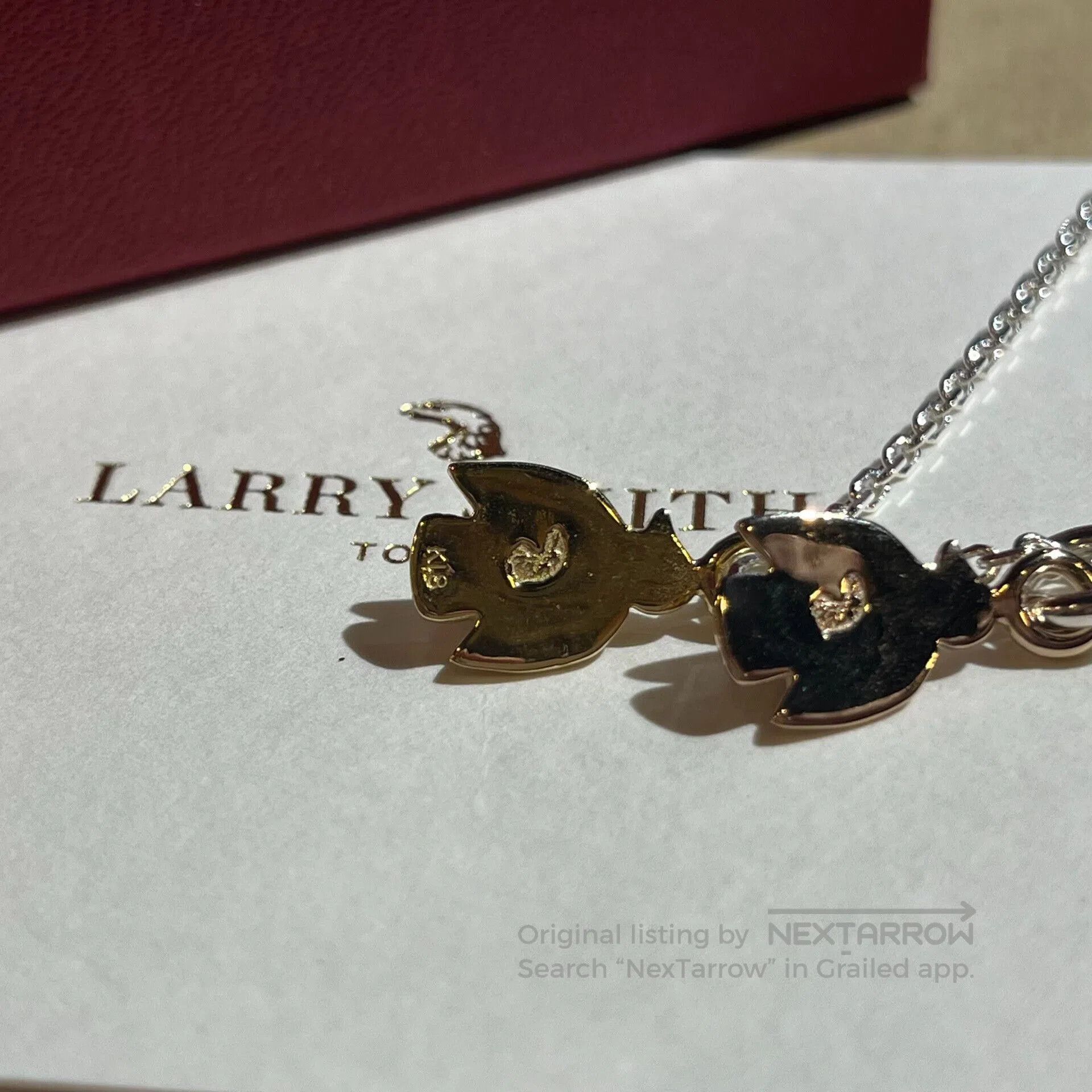 Larry Smith Larry Smith 18K Gold Turquoise Necklace. Size ONE SIZE - 2 Thumbnail
