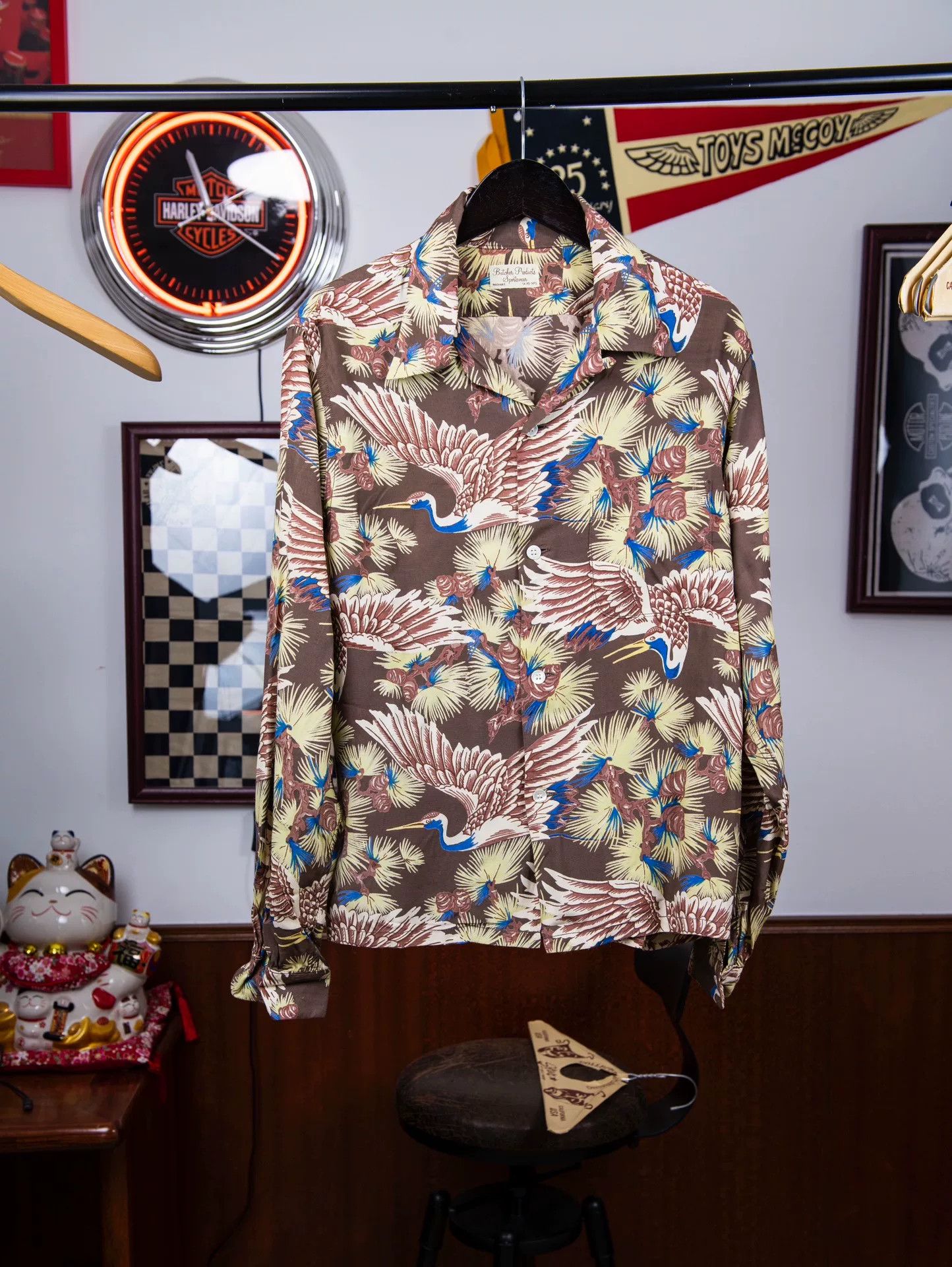 Butcher Products Butcher Products Long Sleeve Printed Shirt Size US XS / EU 42 / 0 - 1 Thumbnail