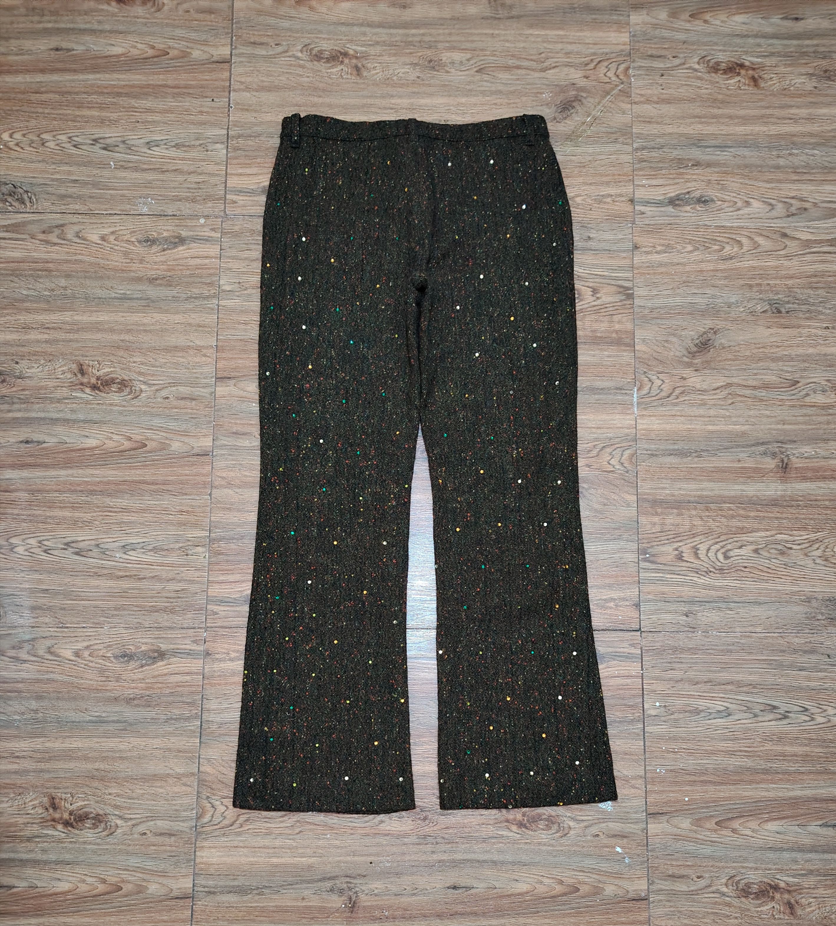Moschino MOSCHINO - 2000's - Archive - Glittery Party Trouser Pant Size 27" / US 4 / IT 40 - 10 Thumbnail