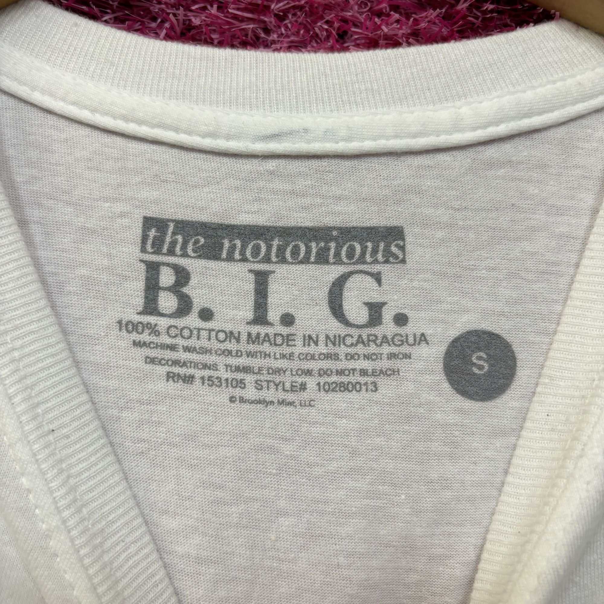 Rap Tees The Notorious BIG Bad Boy Club Party Poster Hip Hop Tee smal Size US S / EU 44-46 / 1 - 4 Thumbnail