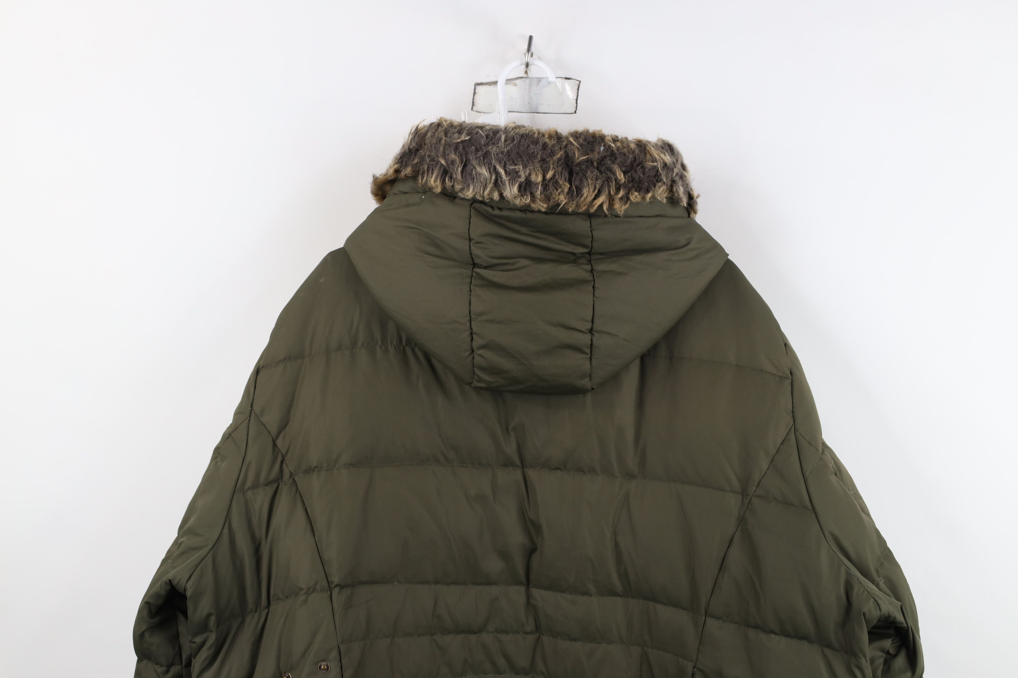 Ralph Lauren Vintage Ralph Lauren Duck Down Hooded Puffer Jacket Green Size 3XL / US 20-22 - 14 Thumbnail