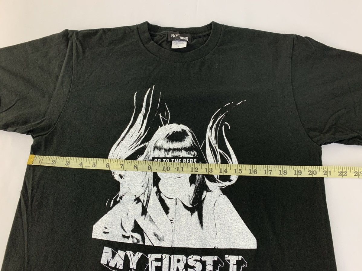 Japanese Brand Not Gang My First T Go To The Beds Big Logo Printed Tee Size US L / EU 52-54 / 3 - 10 Thumbnail