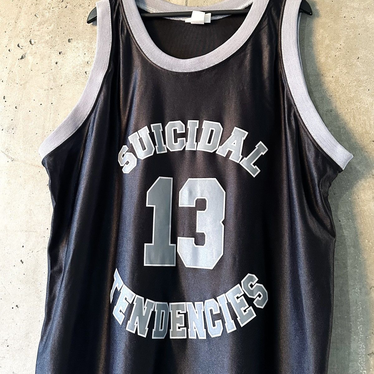 Band Tees 90’s SUICIDAL TENDENCIES “13” Basketball Jersey Size US XL / EU 56 / 4 - 1 Thumbnail