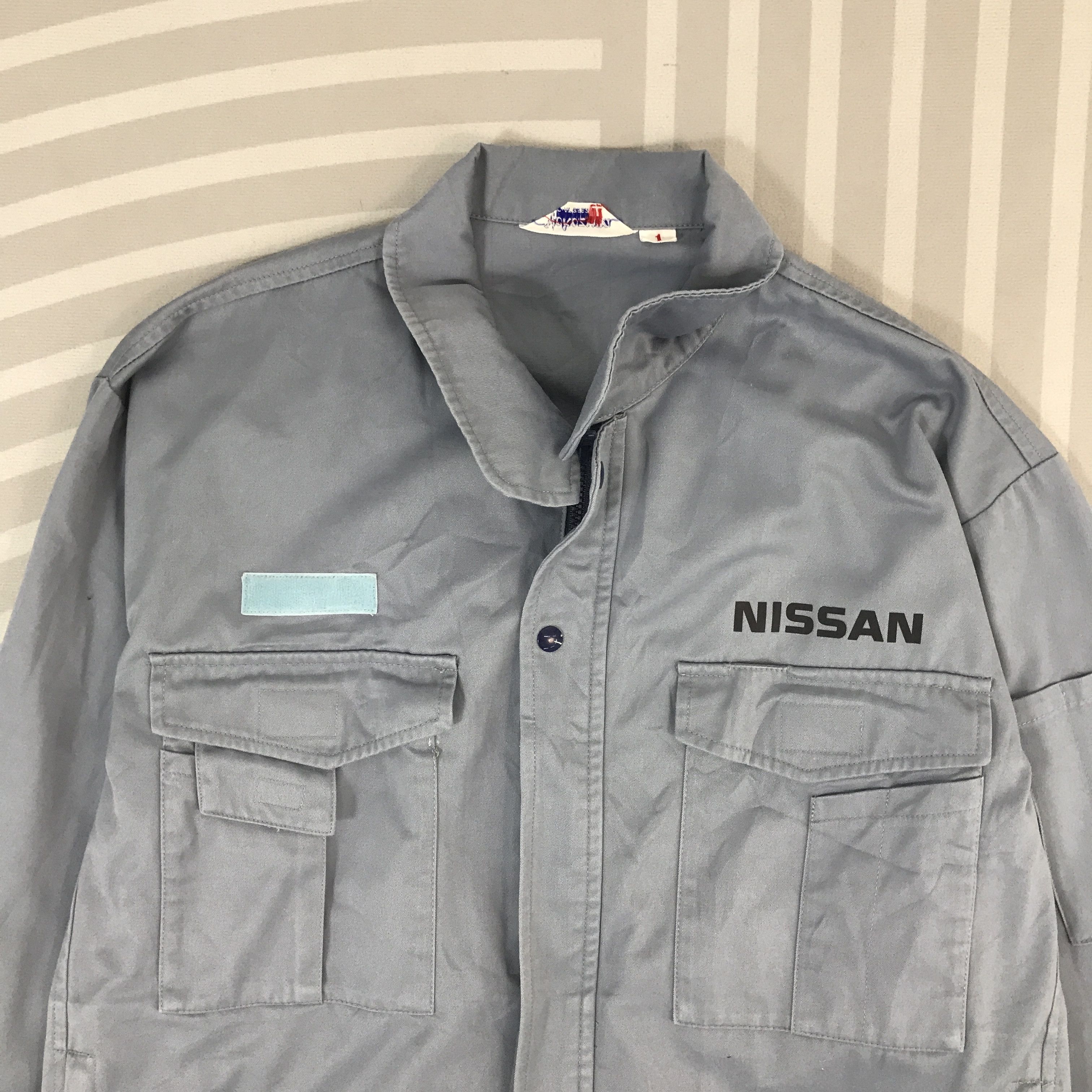 Japanese Brand × Vintage Vintage Nissan Racing Japan motorsports custom Jacket Size US L / EU 52-54 / 3 - 3 Thumbnail