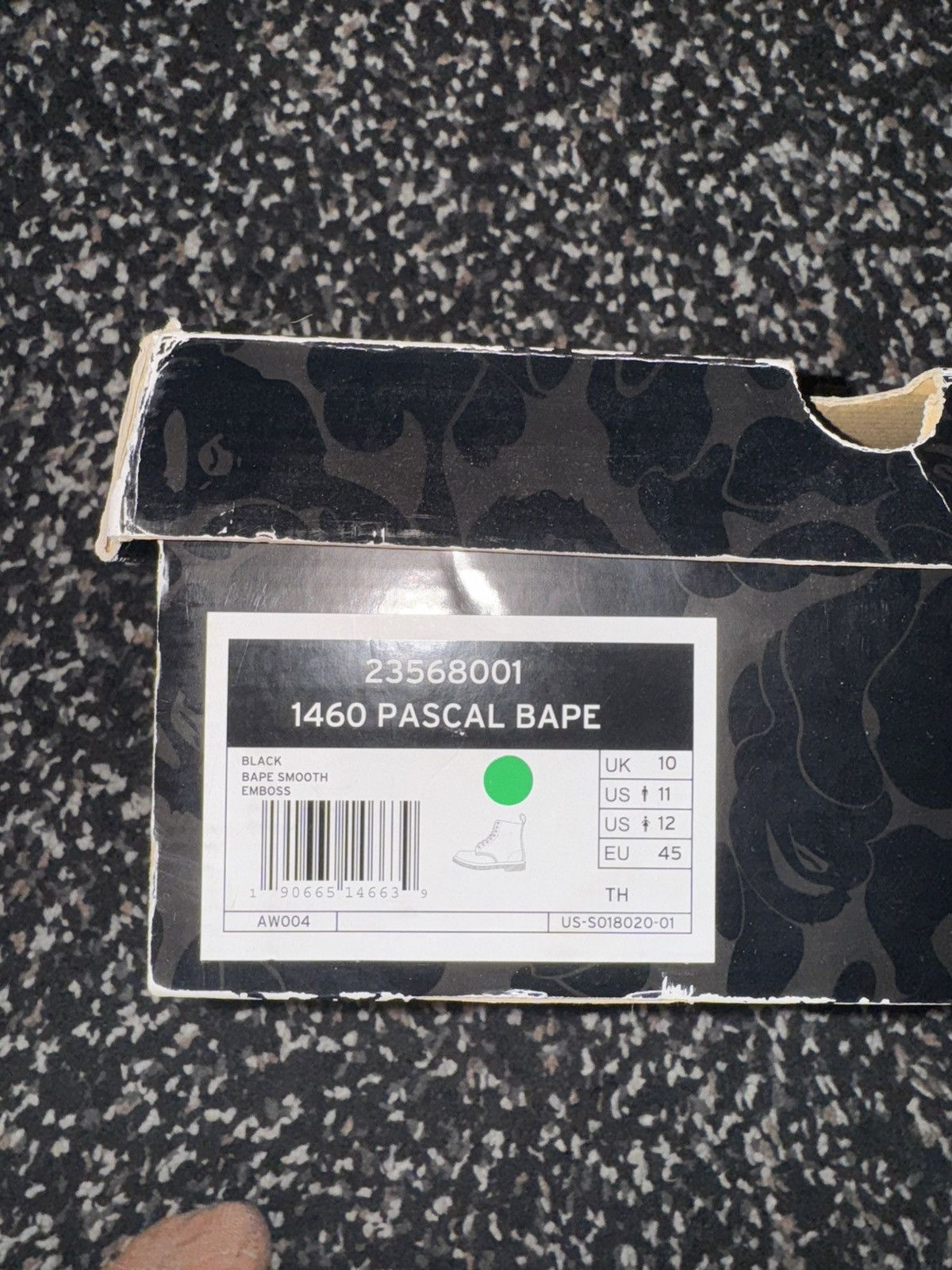 Bape × Dr. Martens Bape x Dr. Martens 1460 Pascal Boots Size US 11 / EU 44 - 13 Thumbnail