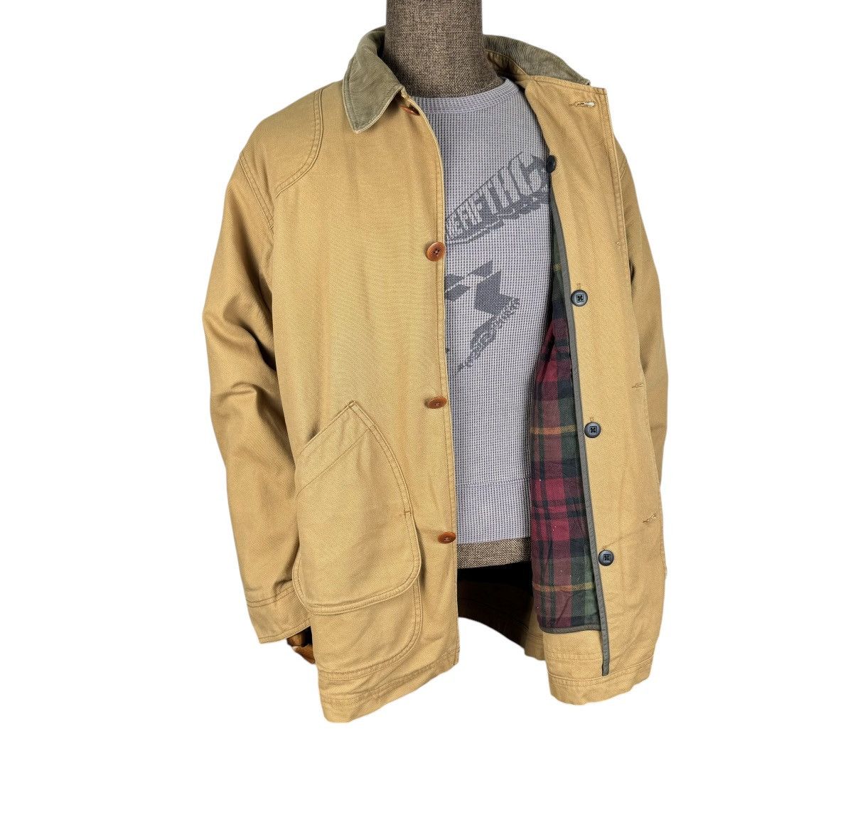 Hunter × L.L. Bean × Vintage ❄️LL BEAN CHORE HUNTING BUTTON JACKET Size US S / EU 44-46 / 1 - 2 Thumbnail