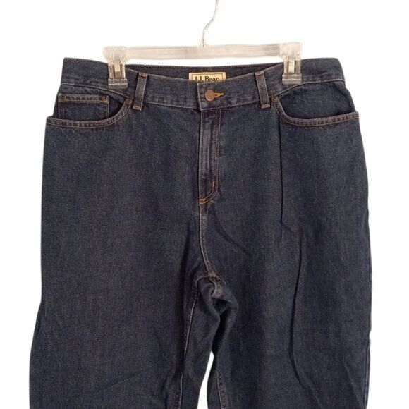 L.L. Bean L.L. Bean Size 14P Jeans Womens Classic Curvy Fit 100% Cotto Size 34" / US 12 / IT 48 - 2 Thumbnail