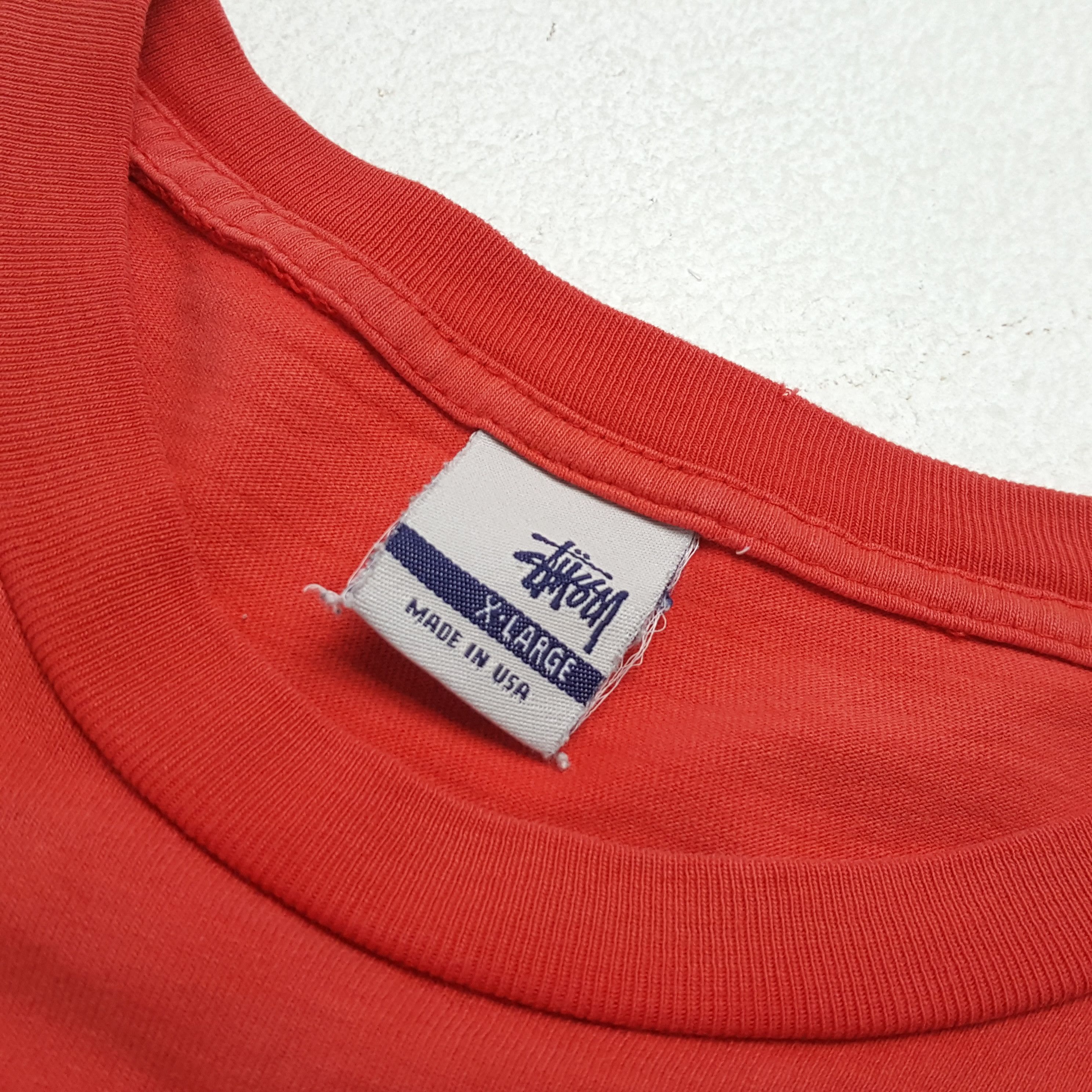 Stussy STUSSY x Fendi Logo Style Center Design Streetwear Tshirt Size US XL / EU 56 / 4 - 7 Thumbnail