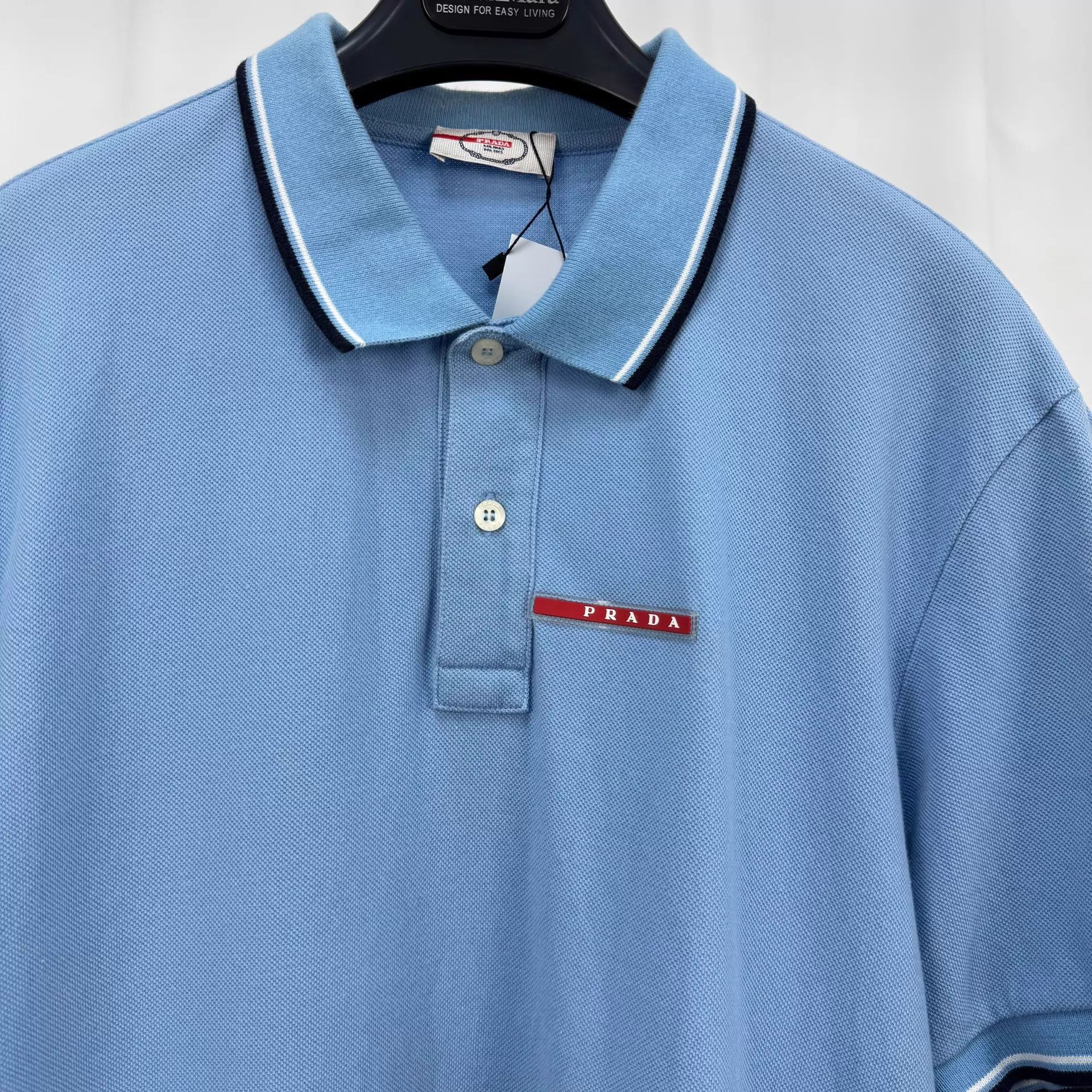 Prada Prada Red Label Printed Logo Polo Shirt XL 99 New Size US XL / EU 56 / 4 - 3 Thumbnail
