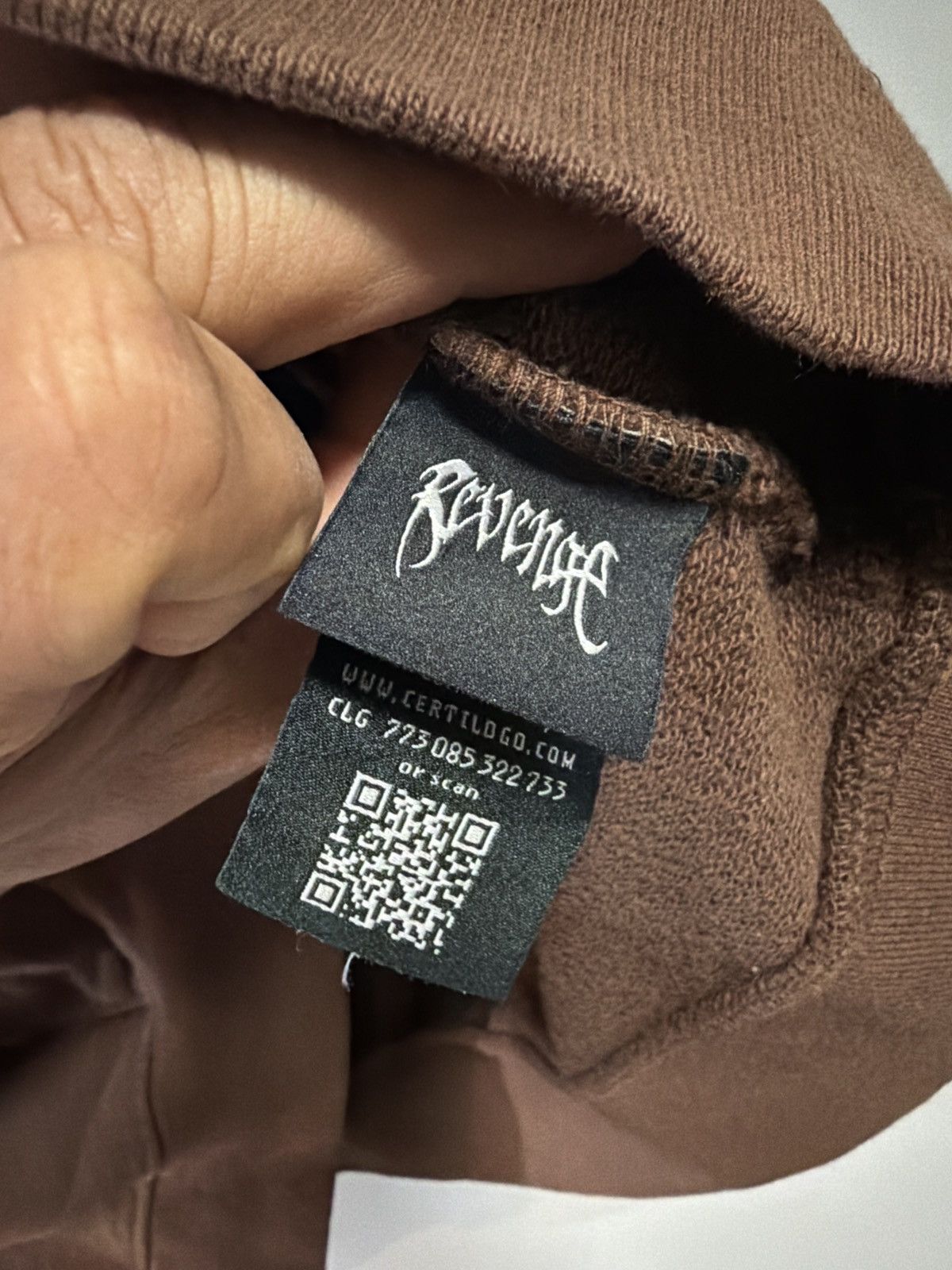 Revenge Revenge Kill Hoodie brown Size US L / EU 52-54 / 3 - 5 Thumbnail