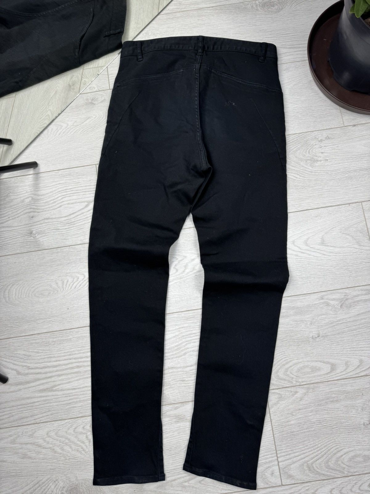 Attachment × Japanese Brand × Kazuyuki Kumagai Attachment Attachment Curve Long Balck Jeans Size US 30 / EU 46 - 9 Thumbnail