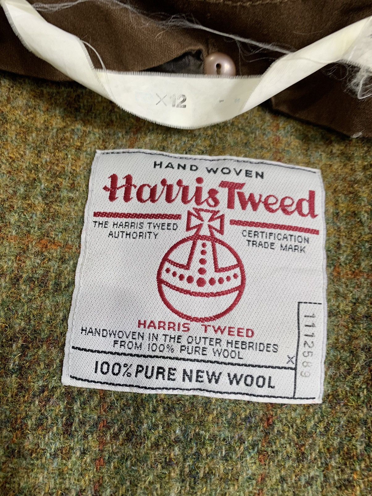 Harris Tweed Harris Tweed Brown Jacket Size US XS / EU 42 / 0 - 11 Thumbnail