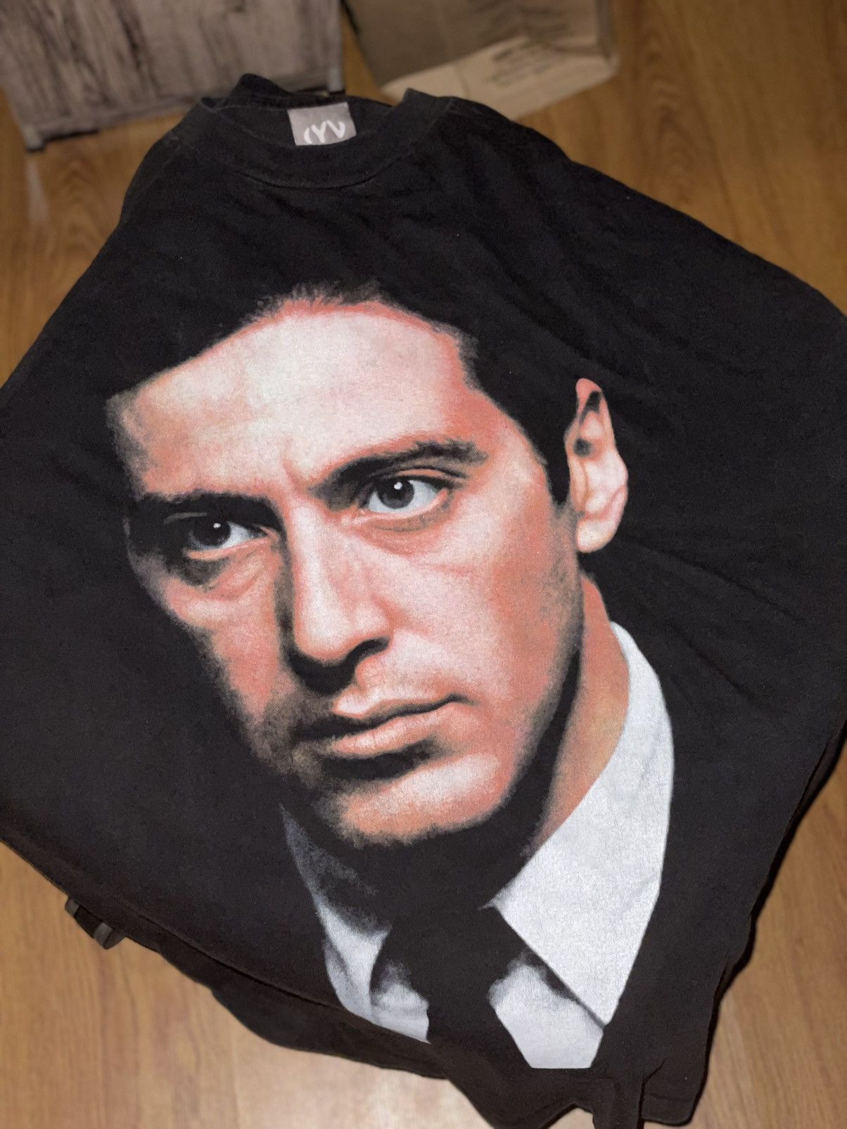 Vintage The Godfather Bootleg Tee Size US XXL / EU 58 / 5 - 1 Thumbnail
