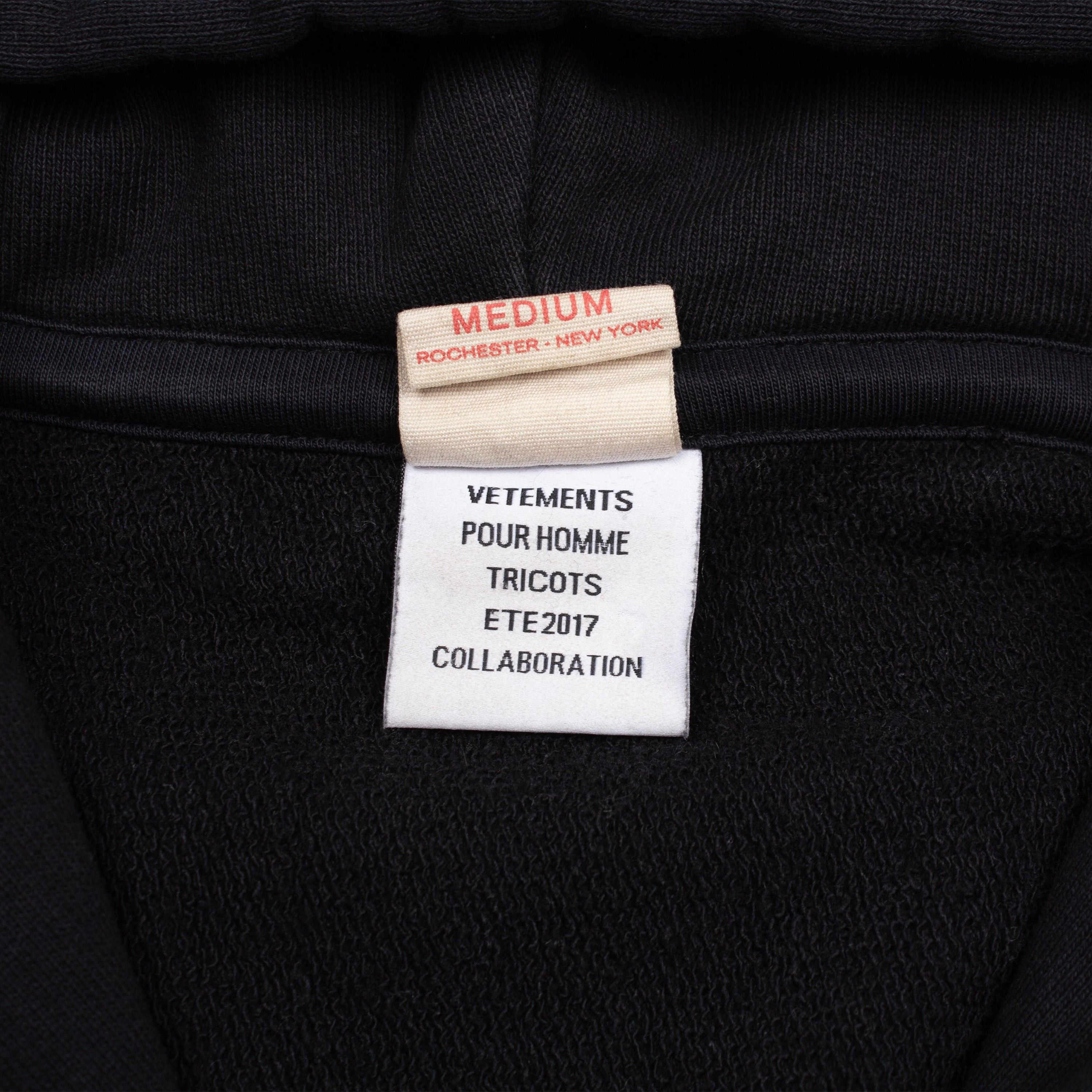Vetements VETEMENTS 2017 REVERSE WEAVE WARM UP HOODIE Size US M / EU 48-50 / 2 - 5 Thumbnail