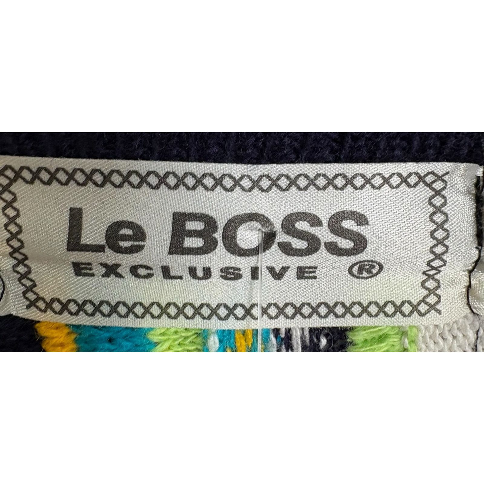Vintage Vintage Le BOSS 3D Knit Textured Sweater L Size US L / EU 52-54 / 3 - 7 Thumbnail