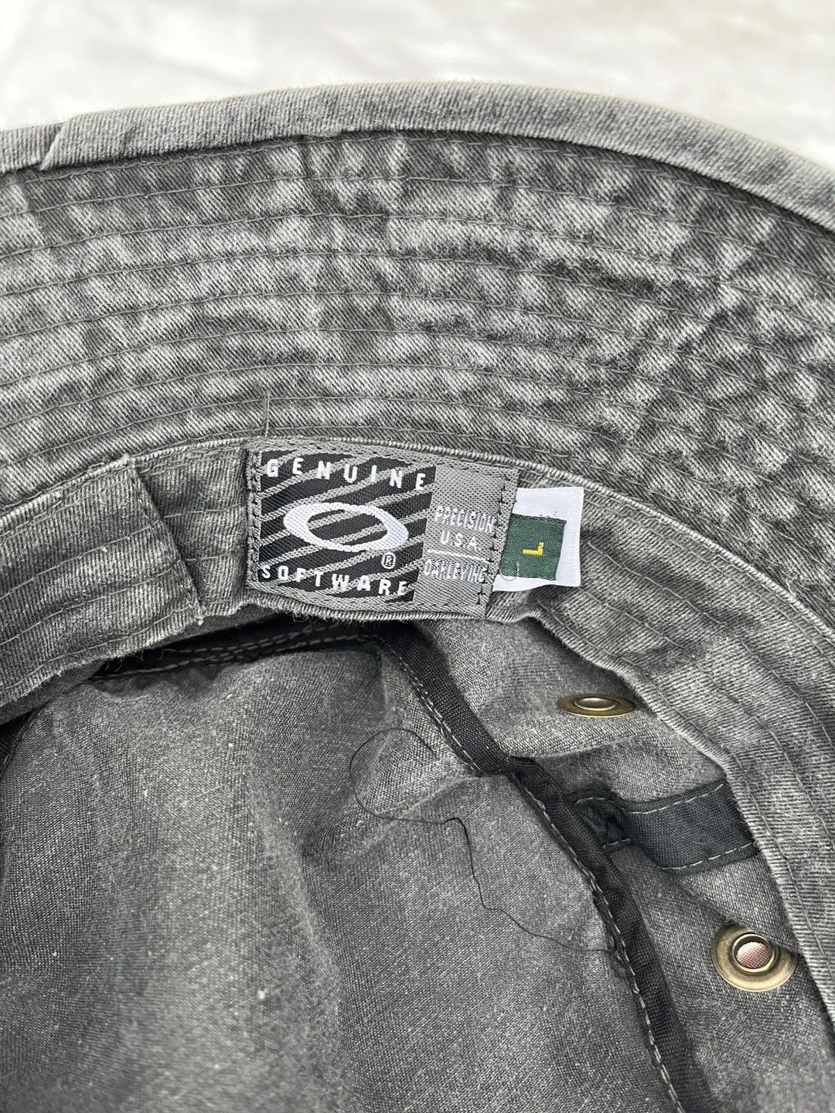 Oakley Rare Graphite Panama Hat L – Double Logo / Cargo Style Size ONE SIZE - 7 Thumbnail