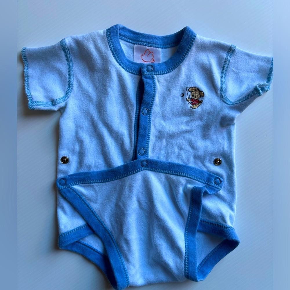 Designer Vintage Baseball Baby Pajamas Size ONE SIZE - 1 Thumbnail
