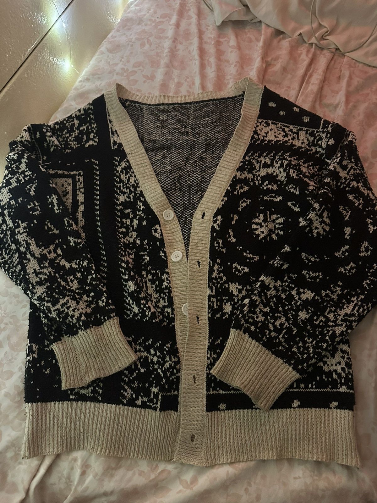 Japanese Brand Japanese Brand Knitted Cardigan Size US L / EU 52-54 / 3 - 1 Thumbnail