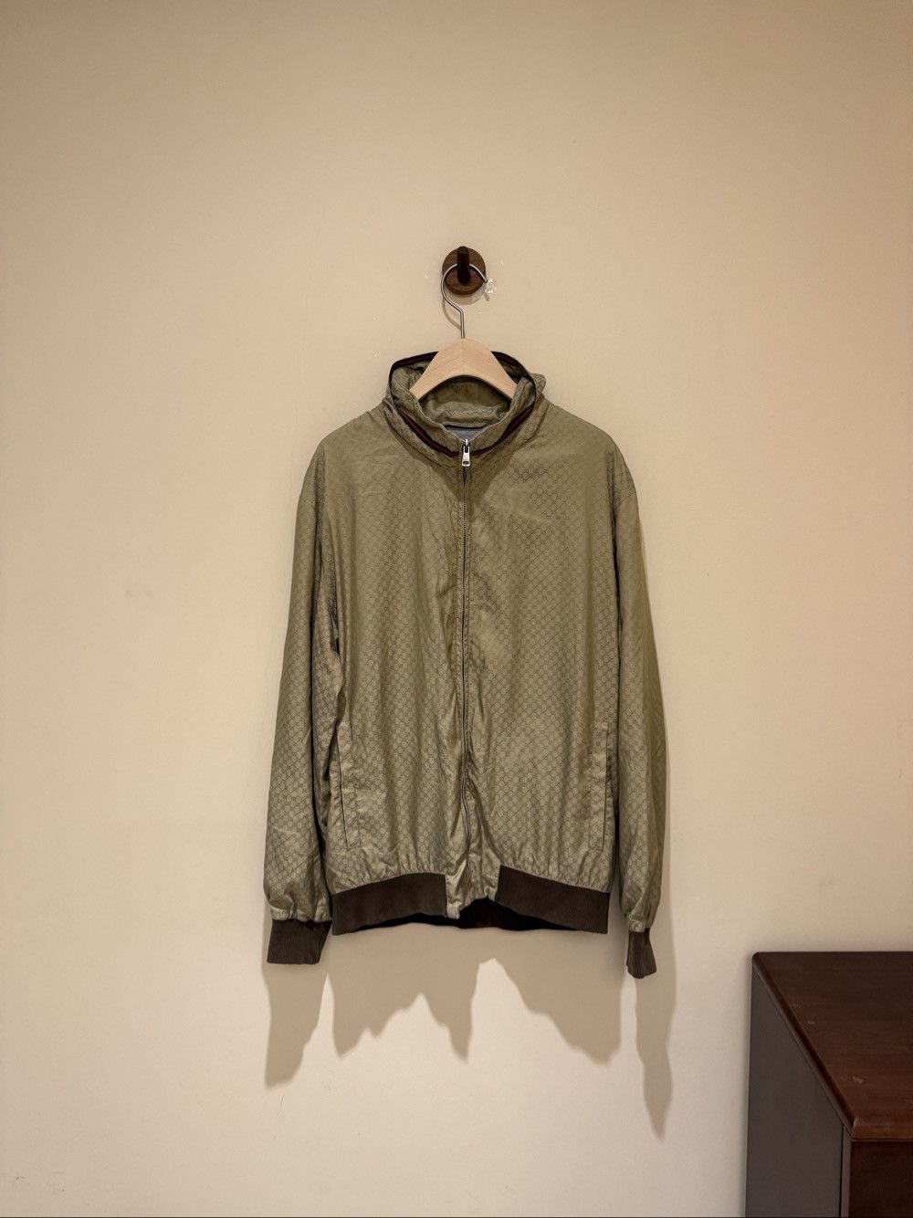 Gucci Gucci GG Monogram Hooded Jacket Size 48 Size US M / EU 48-50 / 2 - 1 Thumbnail
