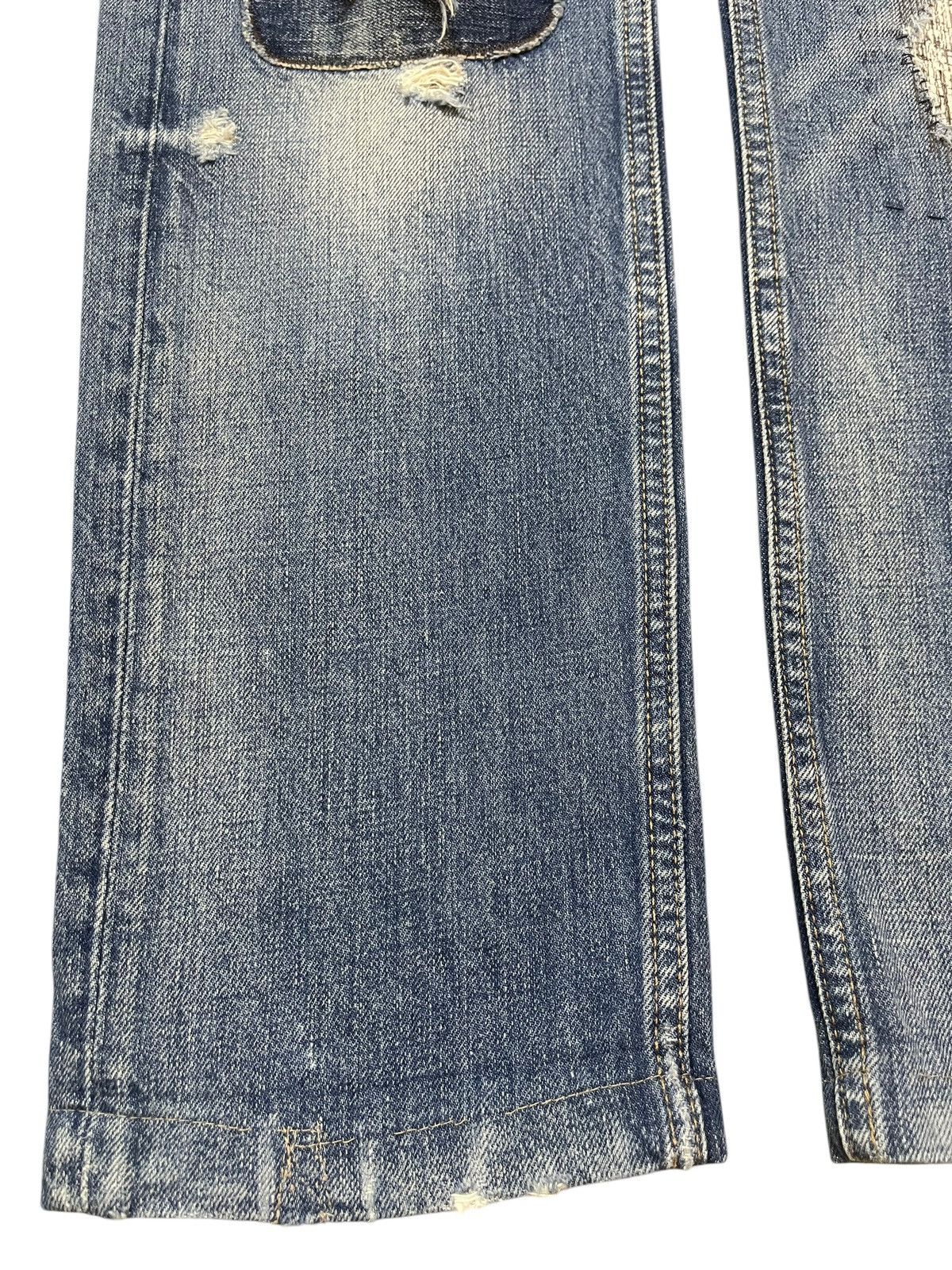 Polo Ralph Lauren Vintage RL Ralph Lauren Faded Wash Style Distressed Jeans Size US 31 - 6 Thumbnail