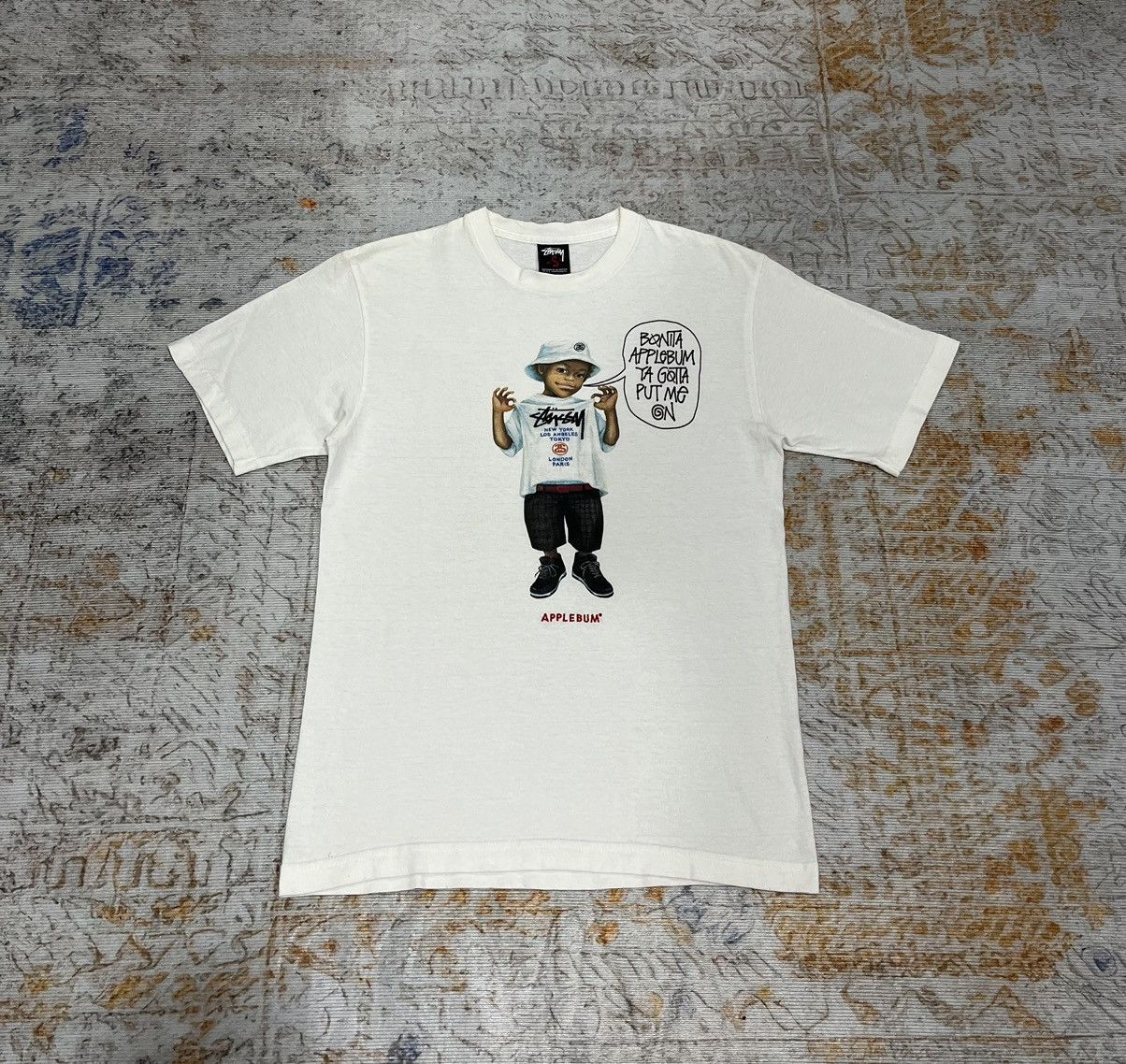 Stussy Rare‼️ Vintage Stussy Bonita Applebum Ya Gotta Pu Me On Size US S / EU 44-46 / 1 - 1 Thumbnail