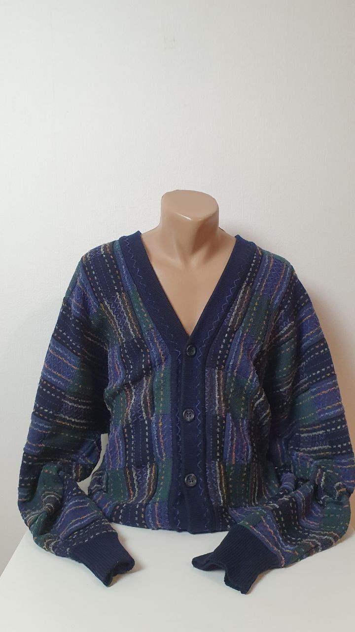 Carlo Colucci Vintage Sweater Carlo Colucci Cosby Retro 90s Pullover Size US XXL / EU 58 / 5 - 5 Thumbnail