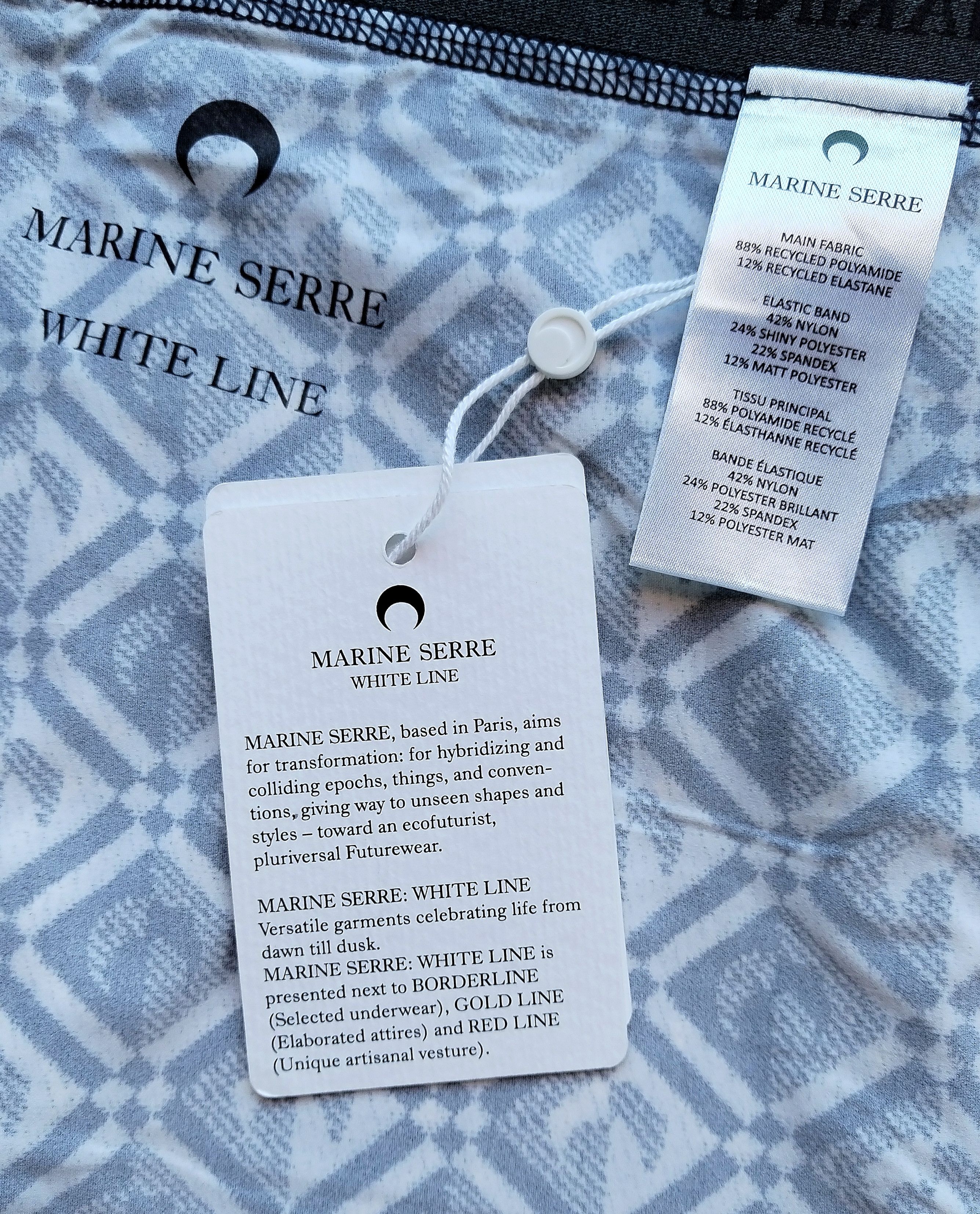 Marine Serre Crescent moon diamond jacquard print leggings Size 28" / US 6 / IT 42 - 9 Thumbnail