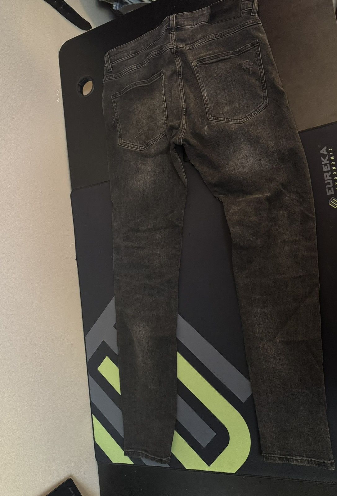 Other Men Black Ripped Skinny Jeans Size US 32 / EU 48 - 11 Thumbnail