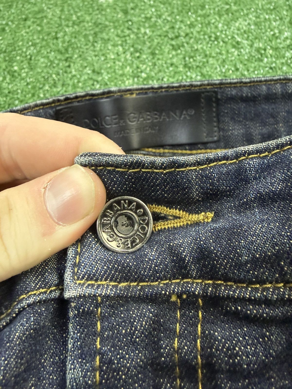 Dolce & Gabbana Dolce And Gabbana Women Blue Select Denim Jeans 36 dark wash Size 36" / US 14 / IT 50 - 10 Thumbnail