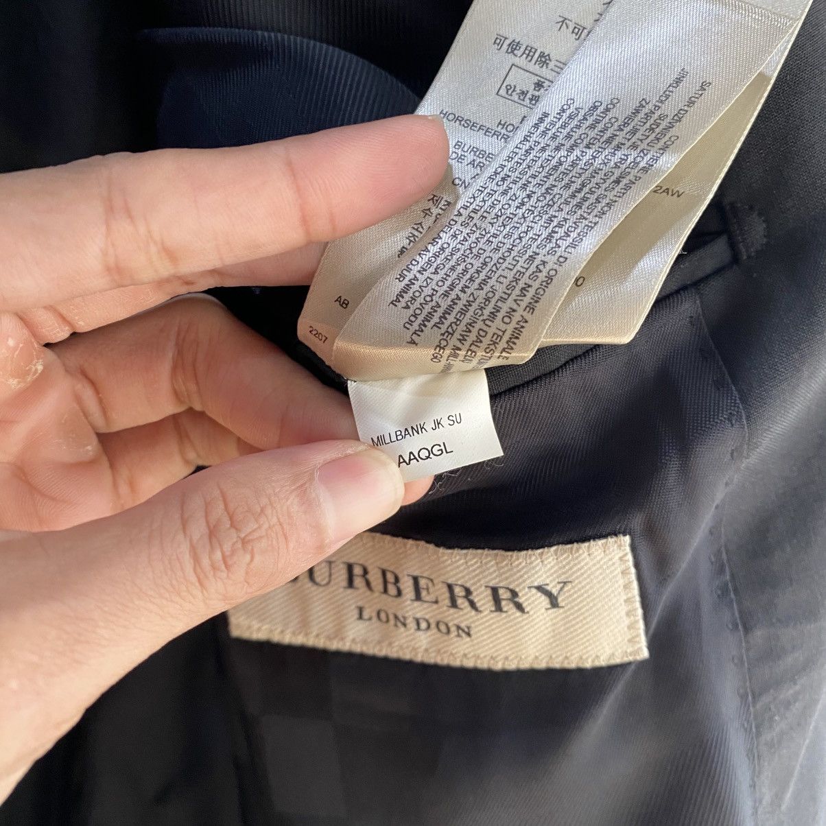 Burberry Burberry London Blazer Size 54L Like New Size 54L - 15 Thumbnail