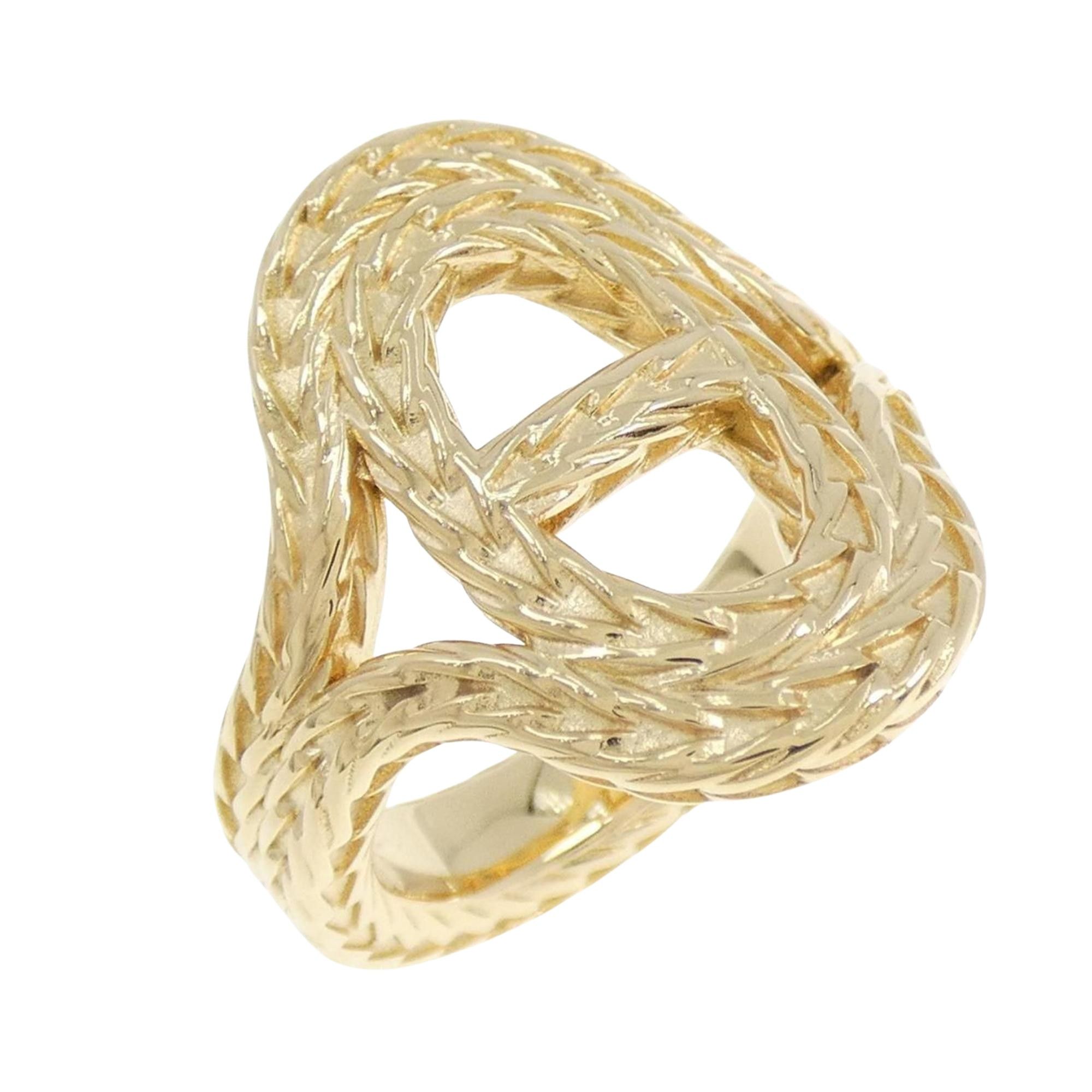 Hermes Hermès Chaine d'ancre ring Size ONE SIZE - 1 Thumbnail