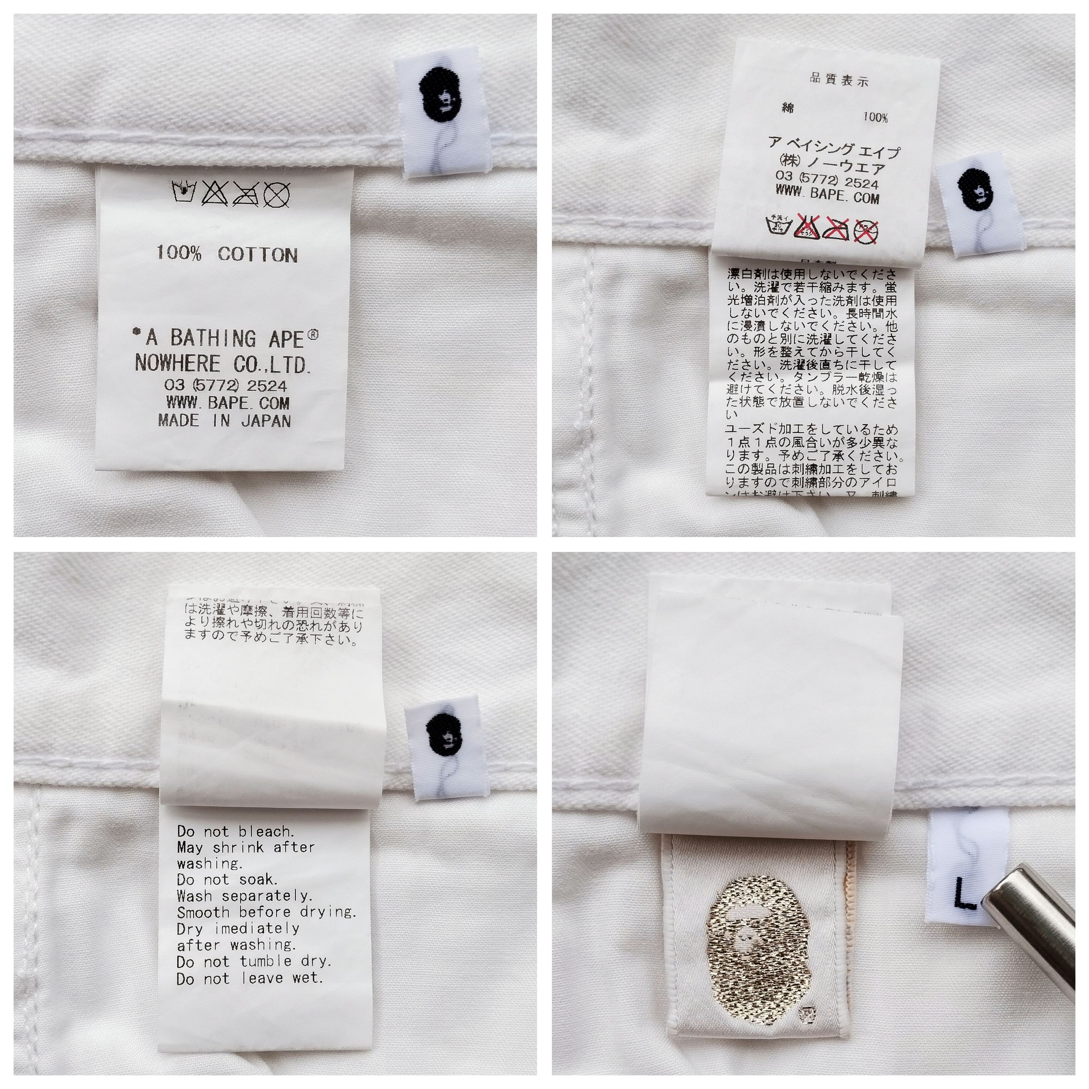 Bape Bape Sta Denim Size US 36 / EU 52 - 7 Thumbnail