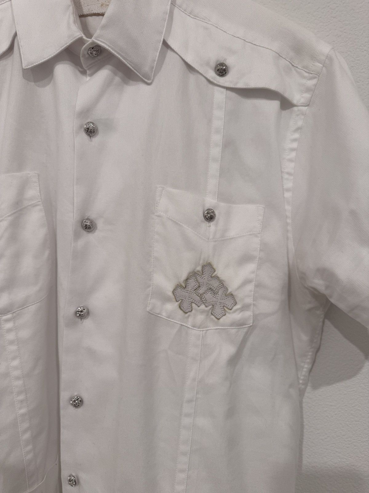 Chrome Hearts Chrome Hearts Cuban Guayabera Size US M / EU 48-50 / 2 - 4 Thumbnail