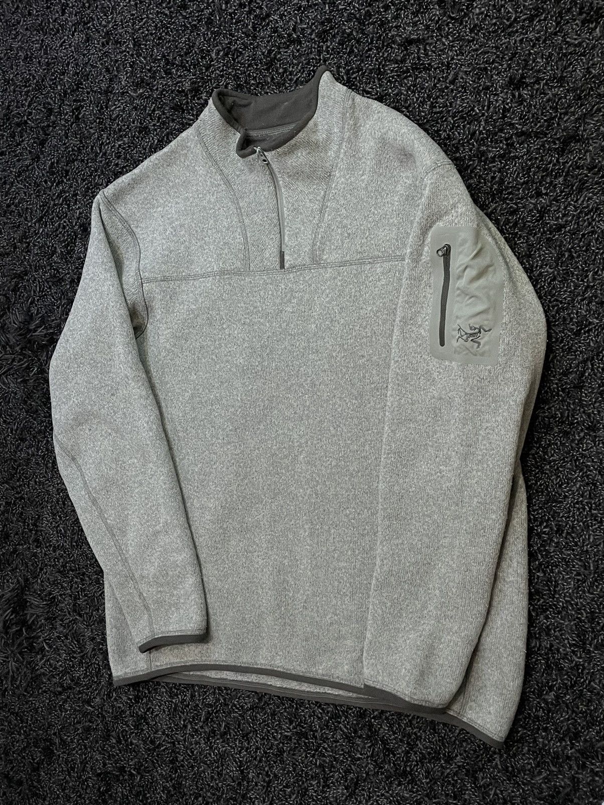 Arc'teryx × Vintage VINTAGE ARCTERYX 1/4 ZIP FLEECE POLARTEC SWEATSHIRT OUTDOOR Size US L / EU 52-54 / 3 - 7 Thumbnail
