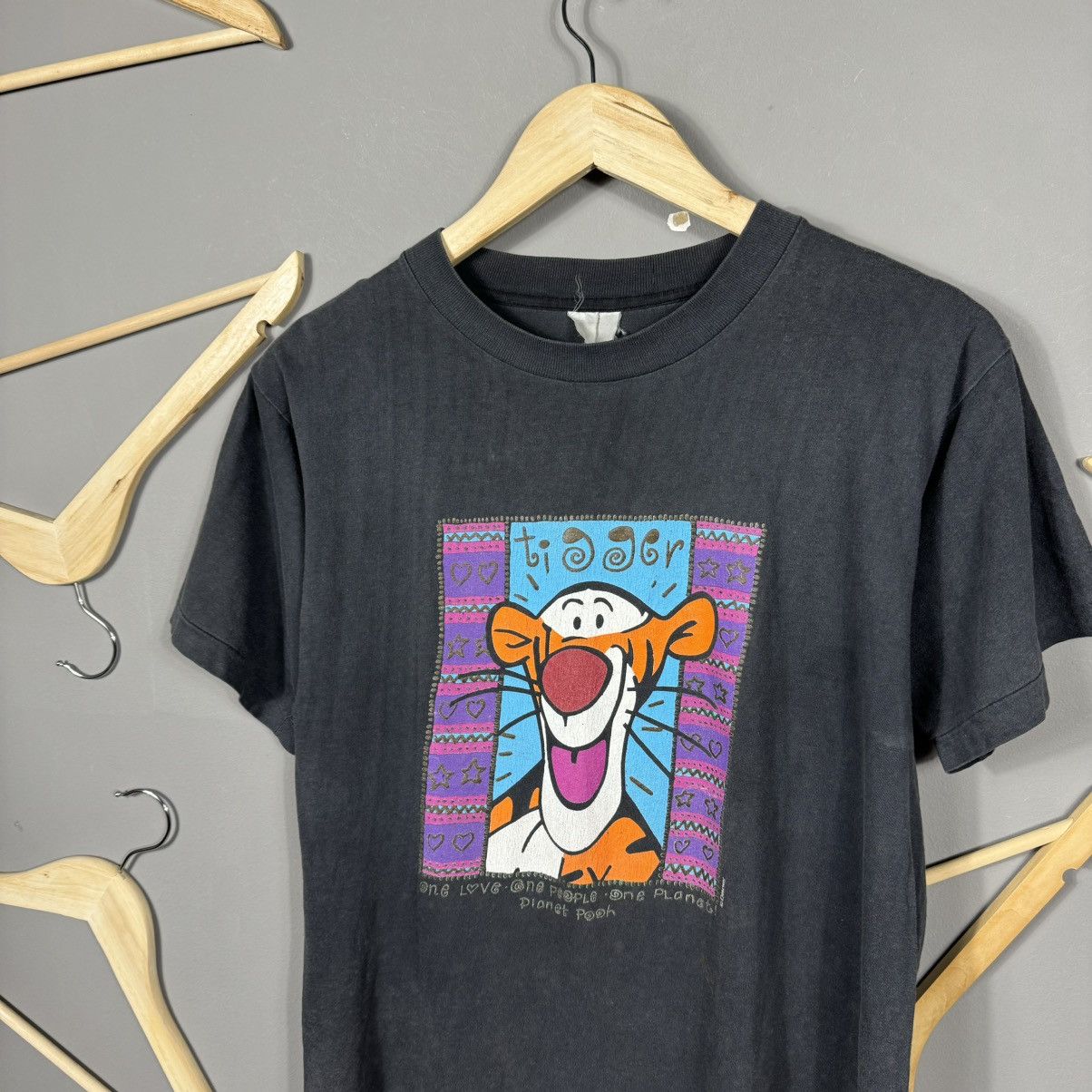 Disney × Vintage Vintage 90s Winnie The Pooh Tigger Disney T-shirt Size US L / EU 52-54 / 3 - 2 Thumbnail