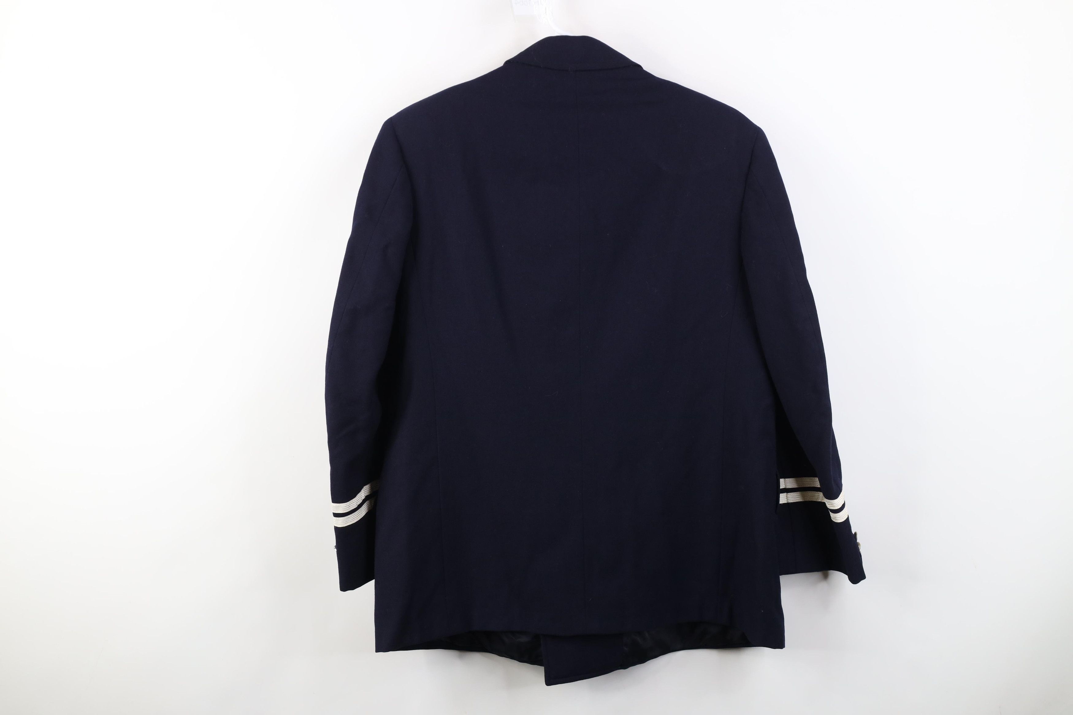 Vintage Vintage 50s Wool Fire Department FD Uniform Blazer Jacket Size US XL / EU 56 / 4 - 13 Thumbnail
