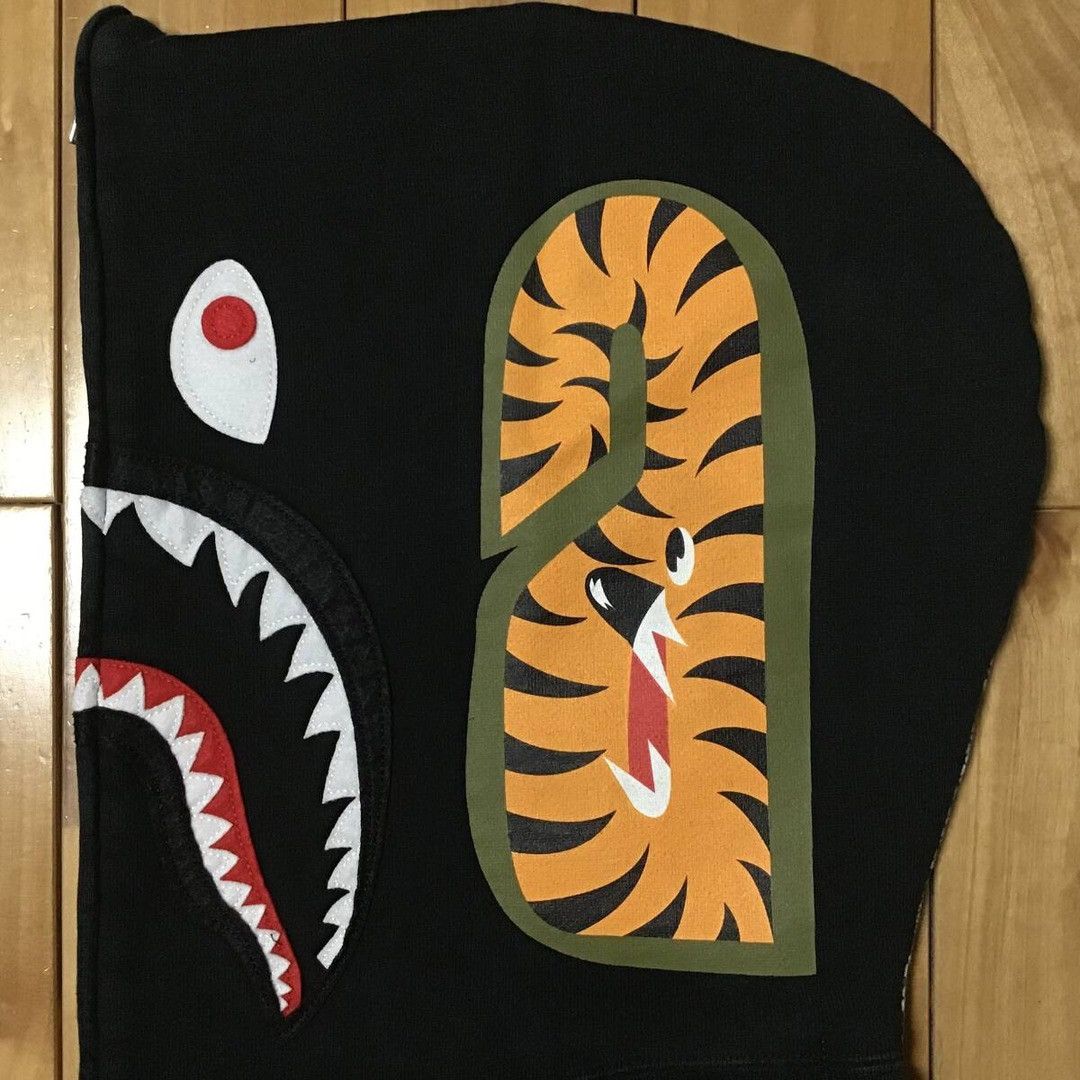 Bape × Nigo 2013 BAPE Snake shark full zip hoodie a bathing ape NIGO Size US M / EU 48-50 / 2 - 6 Thumbnail
