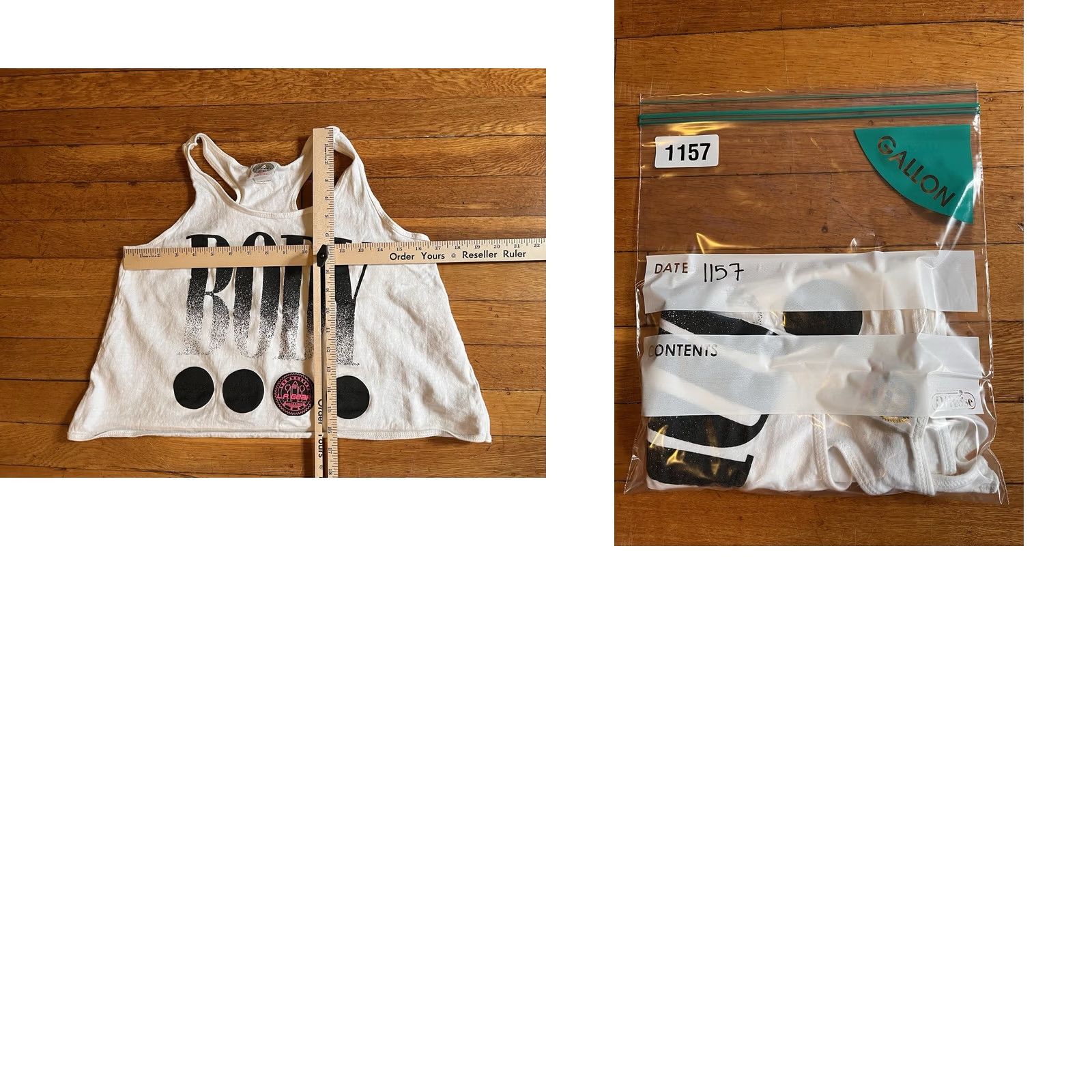 La Gear VINTAGE LA Gear Body Tank Top Women’s M White 90s Tank Size M / US 6-8 / IT 42-44 - 8 Thumbnail
