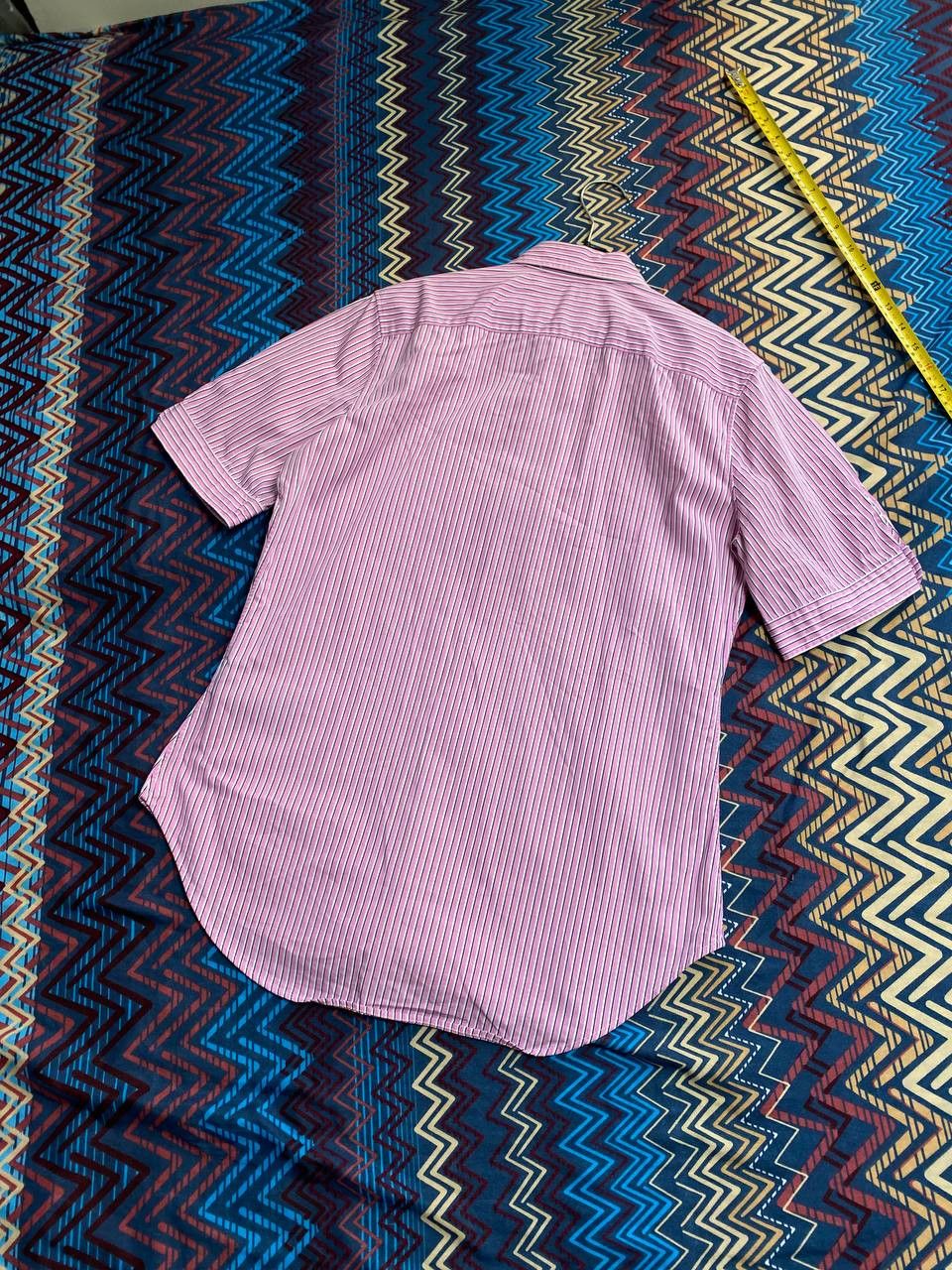 Polo Ralph Lauren × Ralph Lauren Polo Ralph Lauren Striped Button Short sleeve Shirt Tee Size M / US 6-8 / IT 42-44 - 9 Thumbnail
