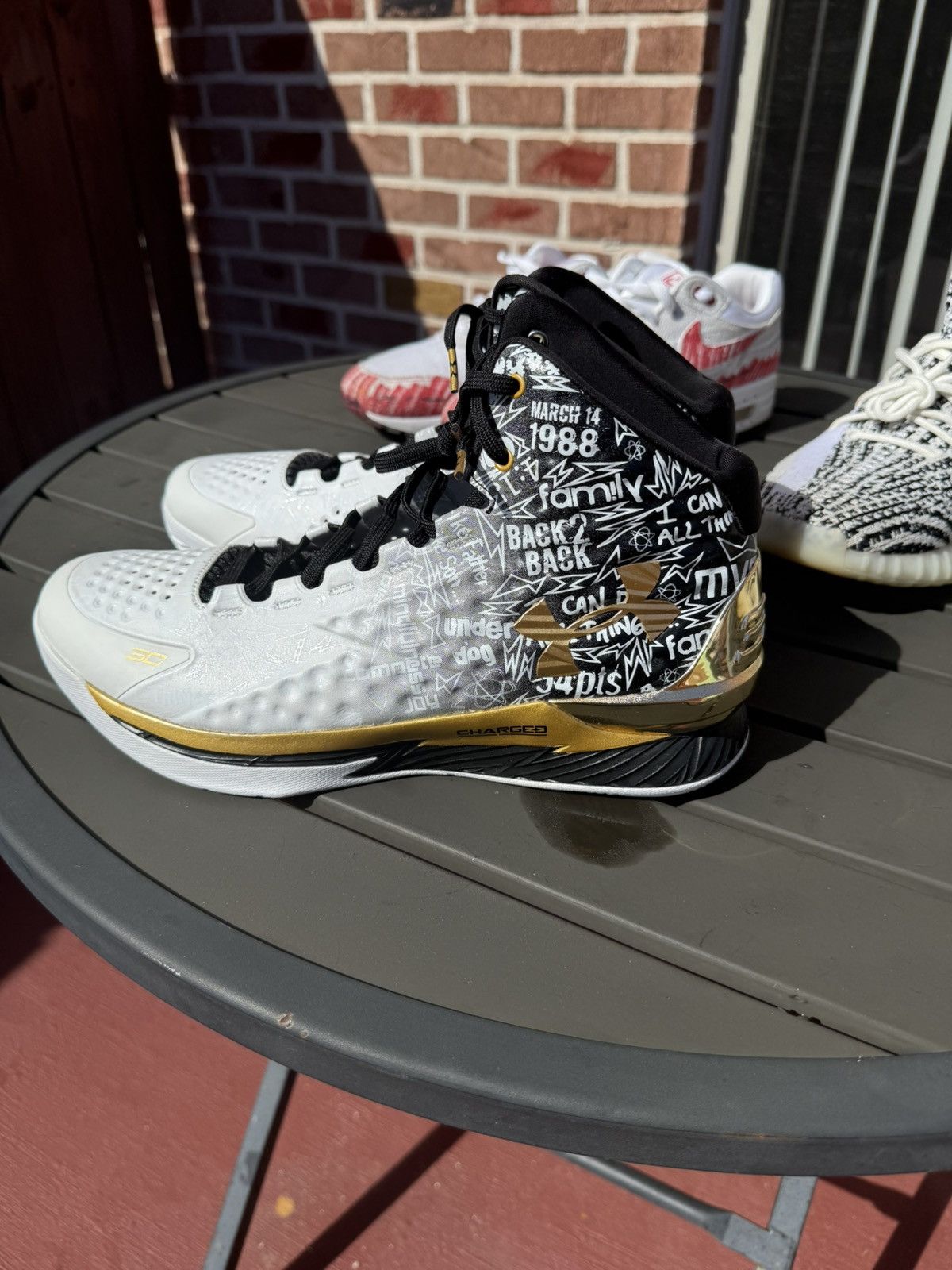 Under Armour Under Armour Curry 1 Retro 'MVP' Size US 11 / EU 44 - 3 Thumbnail