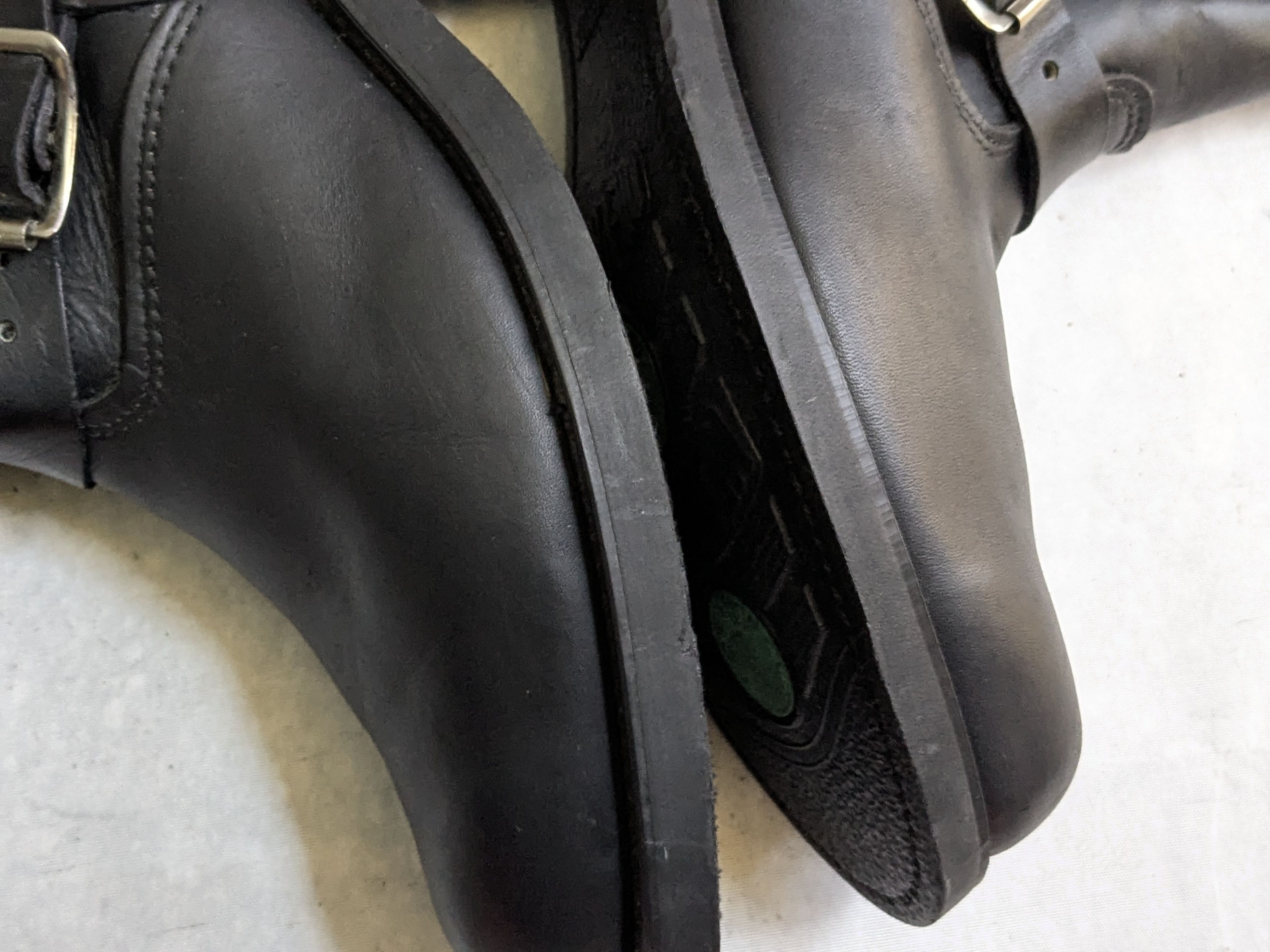 Frye Frye Engineer Boots Black Leather 9.5 Motorcycle Biker Size US 9.5 / EU 42-43 - 12 Thumbnail