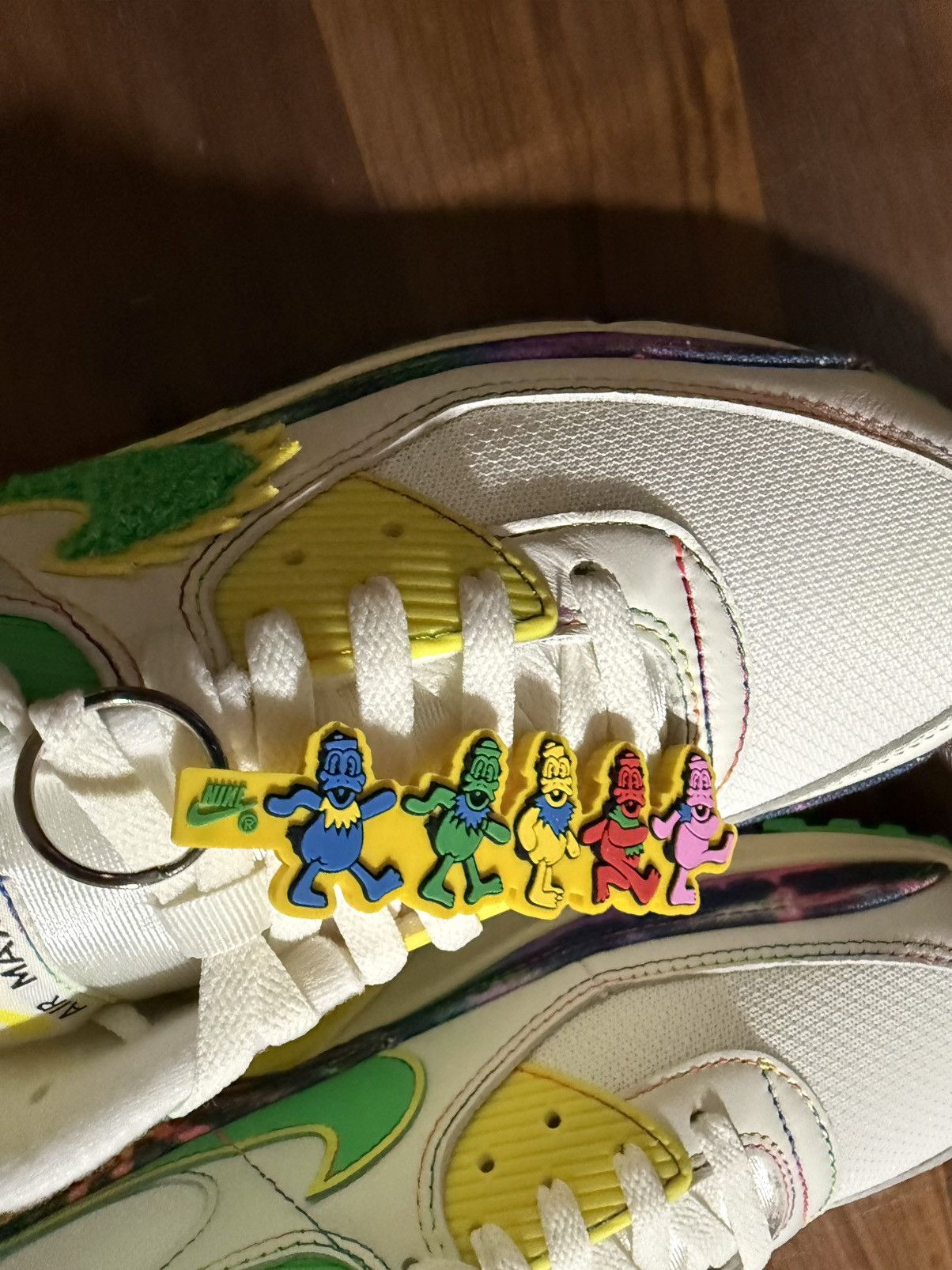 Nike GRATEFUL DEAD X UNIVERSITY OREGON AIR MAX 90 GRATEFUL DUCKS Size US 12 / EU 45 - 6 Thumbnail