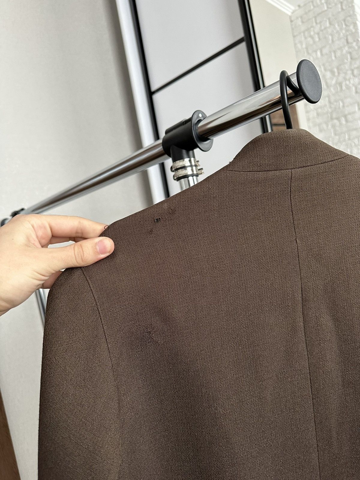 Yohji Yamamoto Yohji Yamamoto Pour Homme Vintage Wool Coat Jacket 90s Size US S / EU 44-46 / 1 - 19 Thumbnail