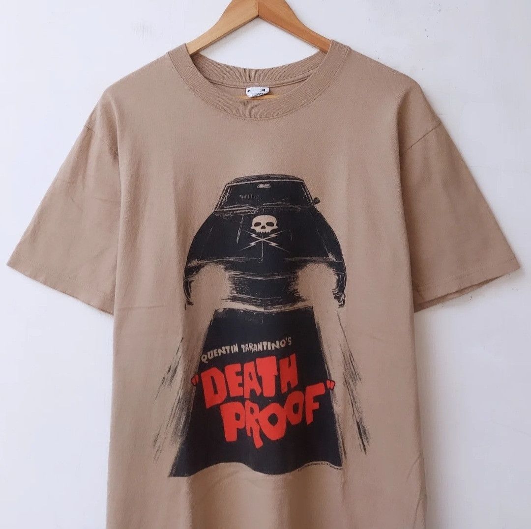Vintage Vintage Death Proof Quentin Tarantino Promo Movie Tshirt Size US M / EU 48-50 / 2 - 3 Thumbnail