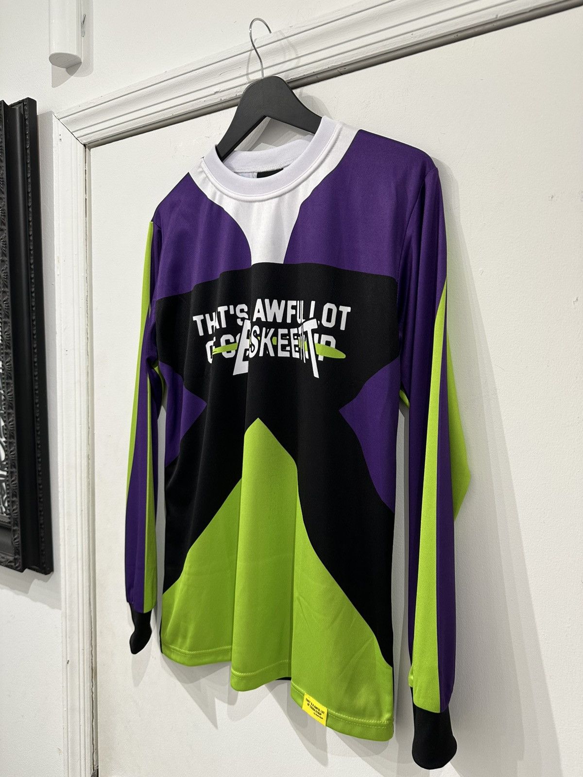 Awful Lot of Cough Syrup Awful Lot of Cough Syrup x Lil Pump Racing Jersey Size M Size US M / EU 48-50 / 2 - 2 Thumbnail