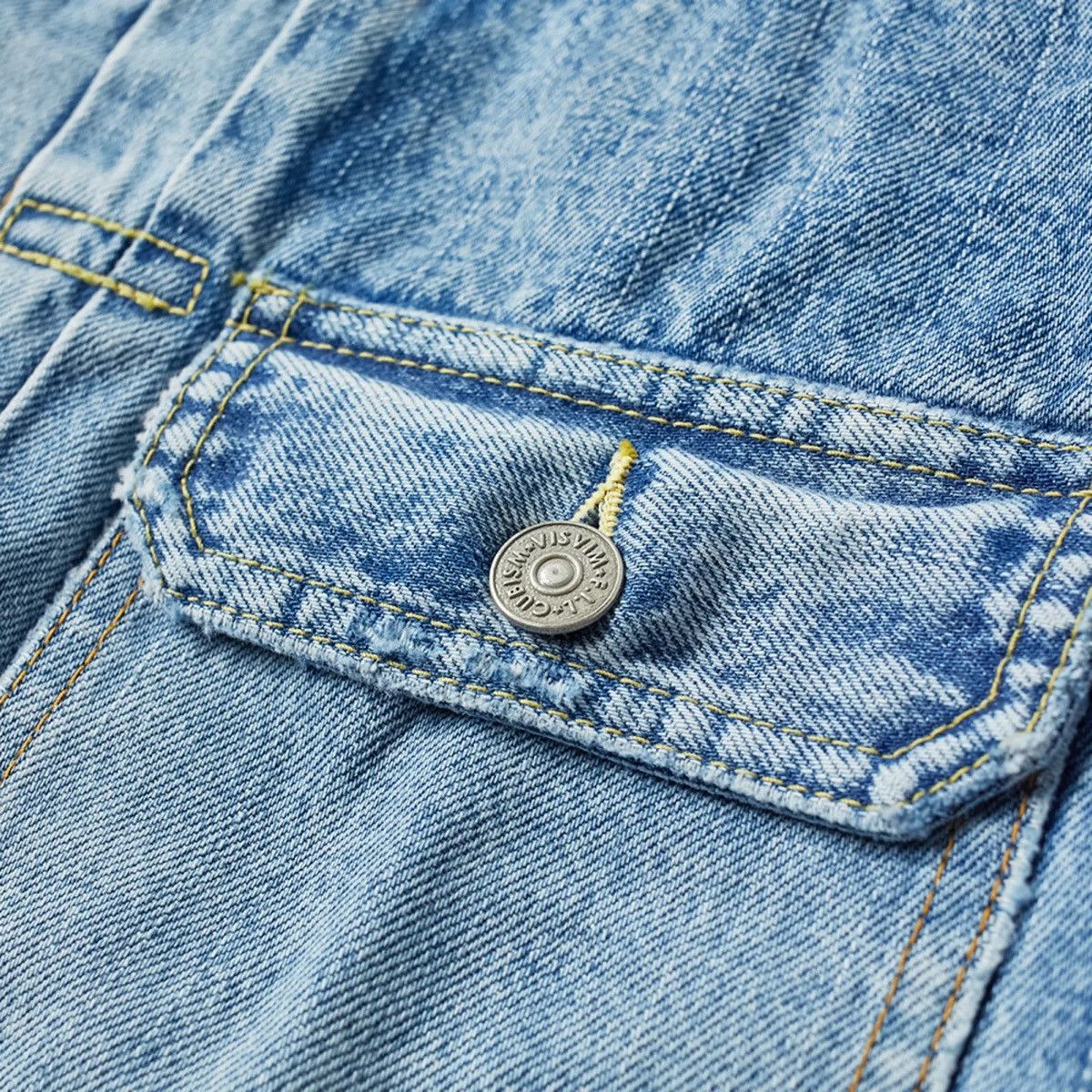 Visvim Sz2 19SS 101 Social Sculpture Distressed Denim Jacket Size US M / EU 48-50 / 2 - 4 Thumbnail