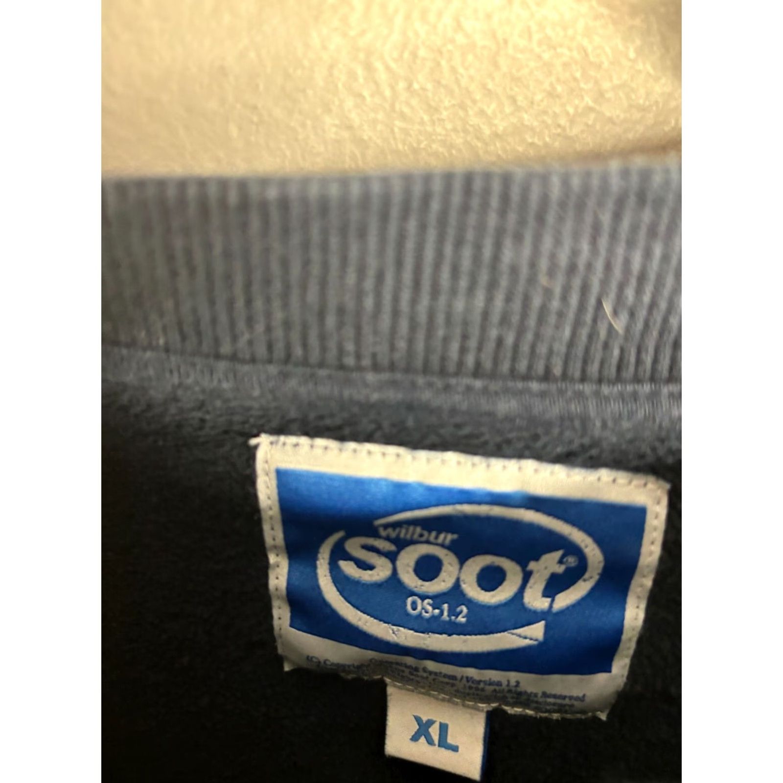 Vintage VINTAGE Wilbur Soot OS-1.2 Sweatshirt 96' Software Nerd Computer PC Men's XL Blue 323 Size US XXL / EU 58 / 5 - 3 Thumbnail