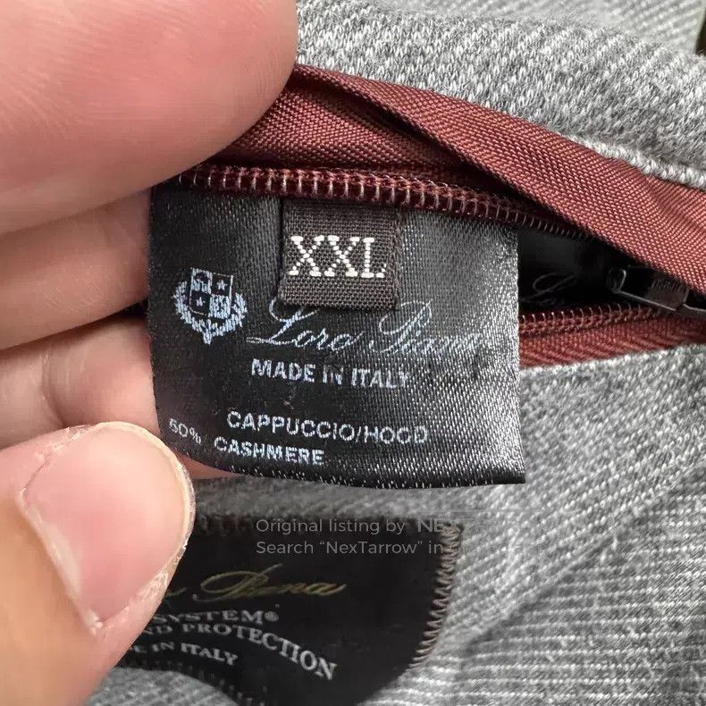 Loro Piana Loro Piana Nylon and Cashmere Down Jacket Size US XXL / EU 58 / 5 - 5 Thumbnail
