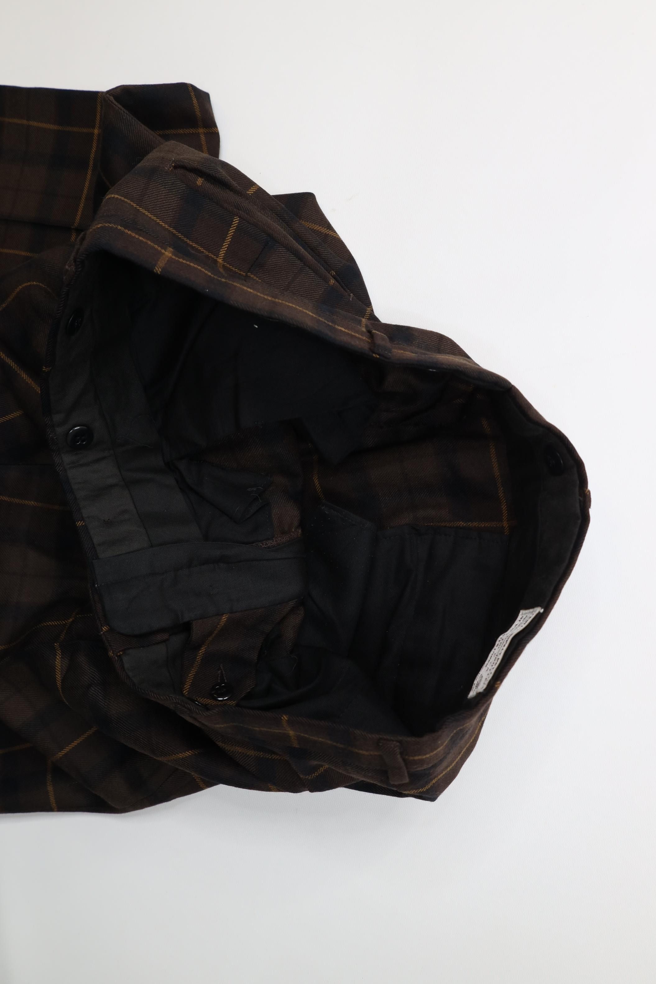 Vintage Vintage 70s Streetwear Wide Leg Chino Pants Brown Plaid USA Size US 36 / EU 52 - 10 Thumbnail