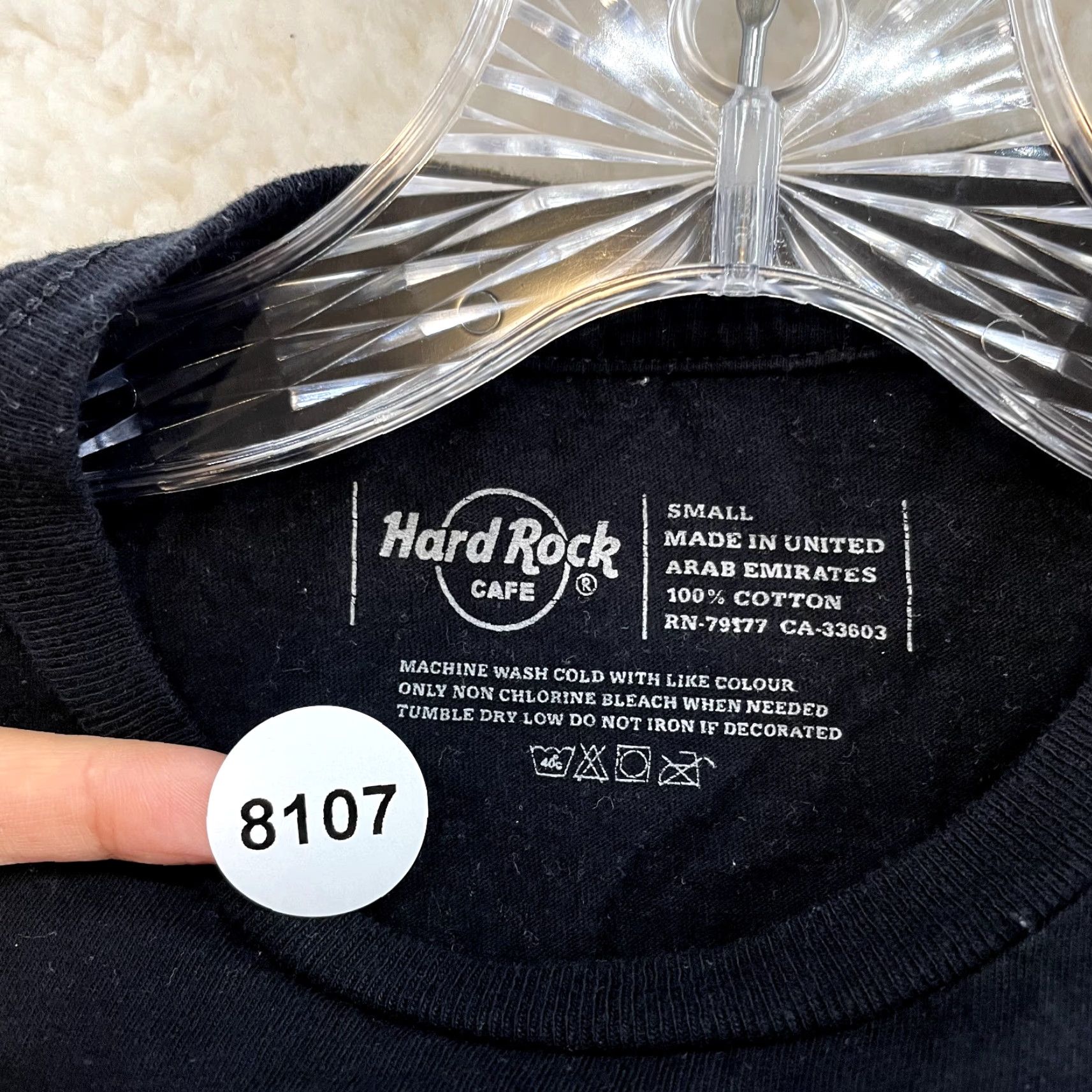 Hard Rock Cafe VINTAGE Hard Rock Shirt XS Small Y2K Shakira Studded Bling Cyber Tattoo Moto Womens S Size S / US 4 / IT 40 - 8 Thumbnail